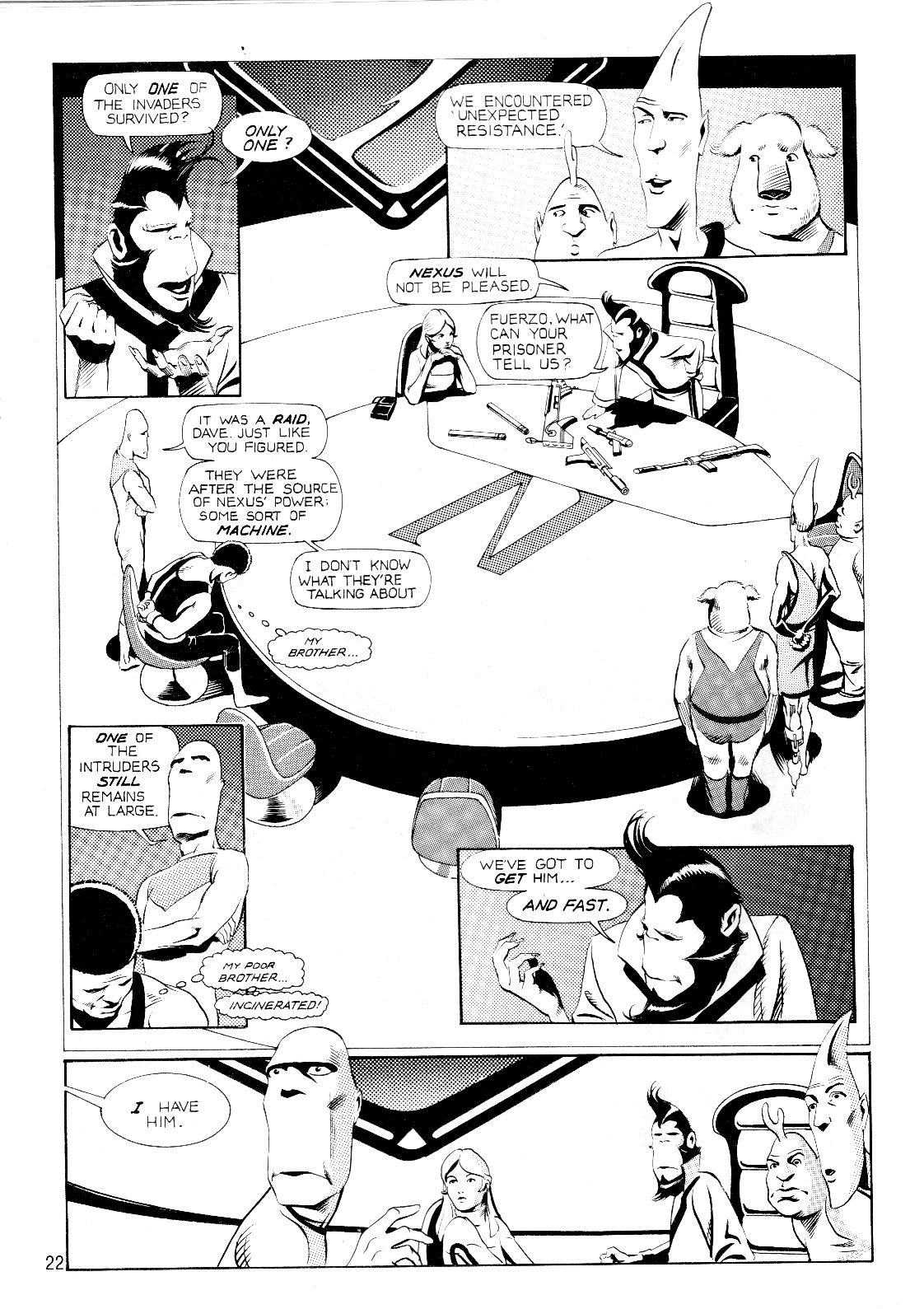 Read online Nexus comic -  Issue #2 - 24