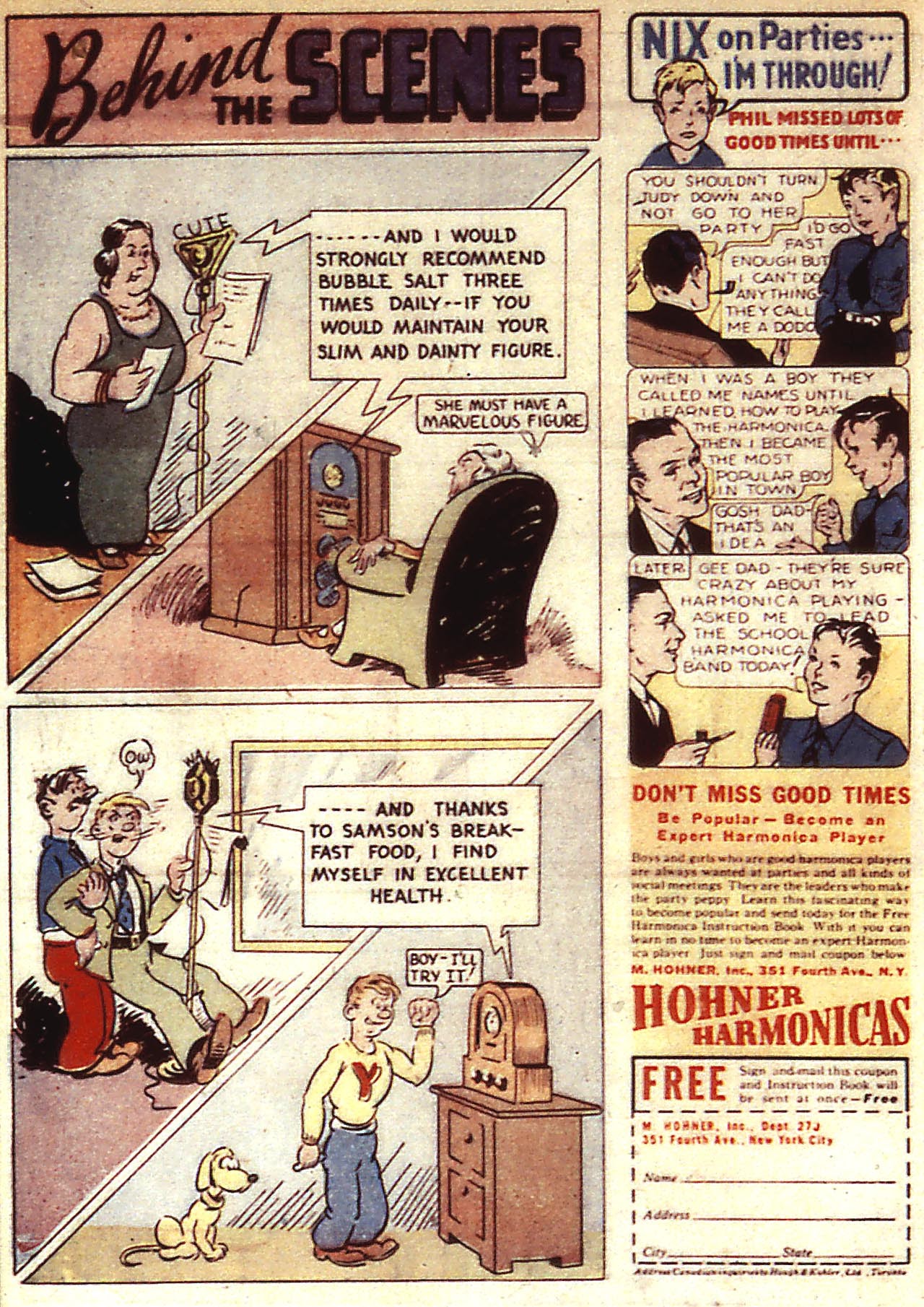 Read online Funny Pages comic -  Issue #12 - 65