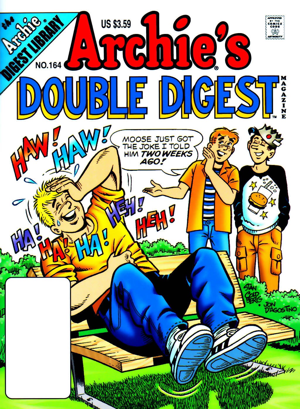 Read online Archie's Double Digest Magazine comic -  Issue #164 - 1