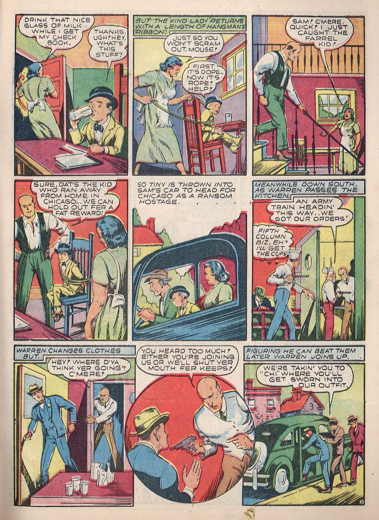 Read online Smash Comics comic -  Issue #27 - 31