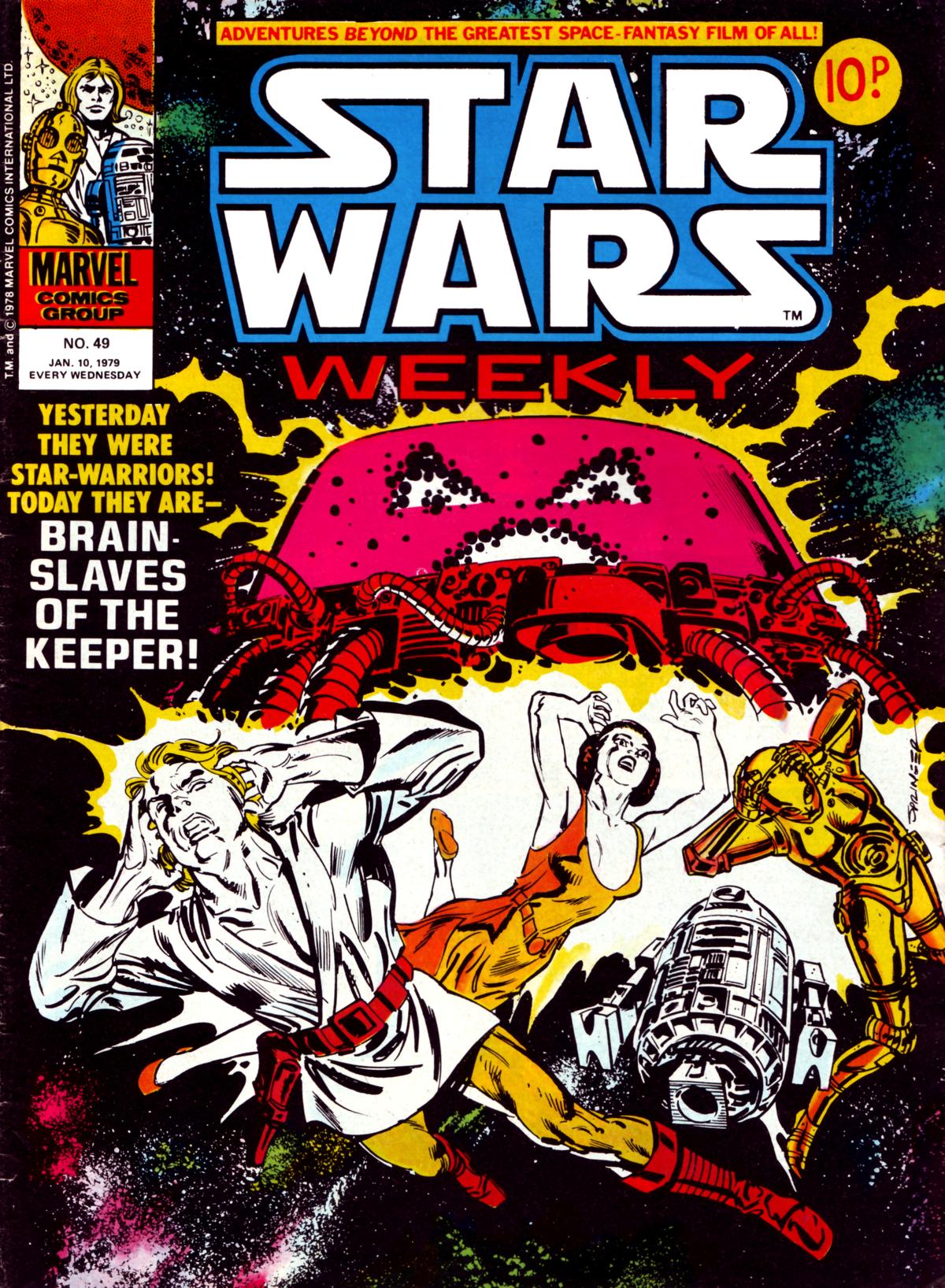 Read online Star Wars Weekly comic -  Issue #49 - 1