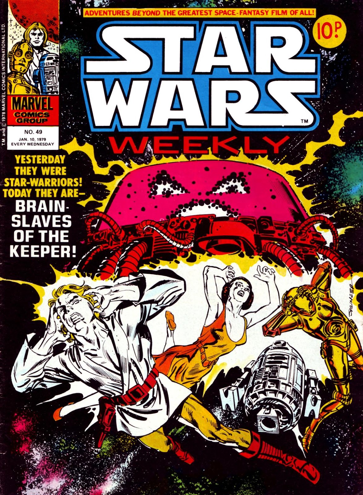 Star Wars Weekly issue 49 - Page 1