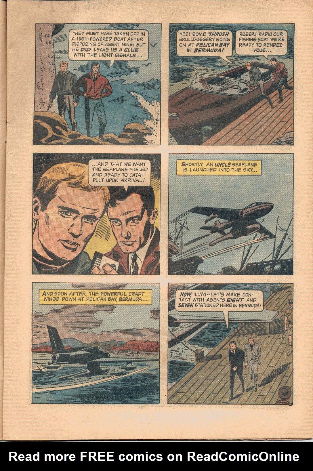 Read online The Man From U.N.C.L.E. comic -  Issue #5 - 9