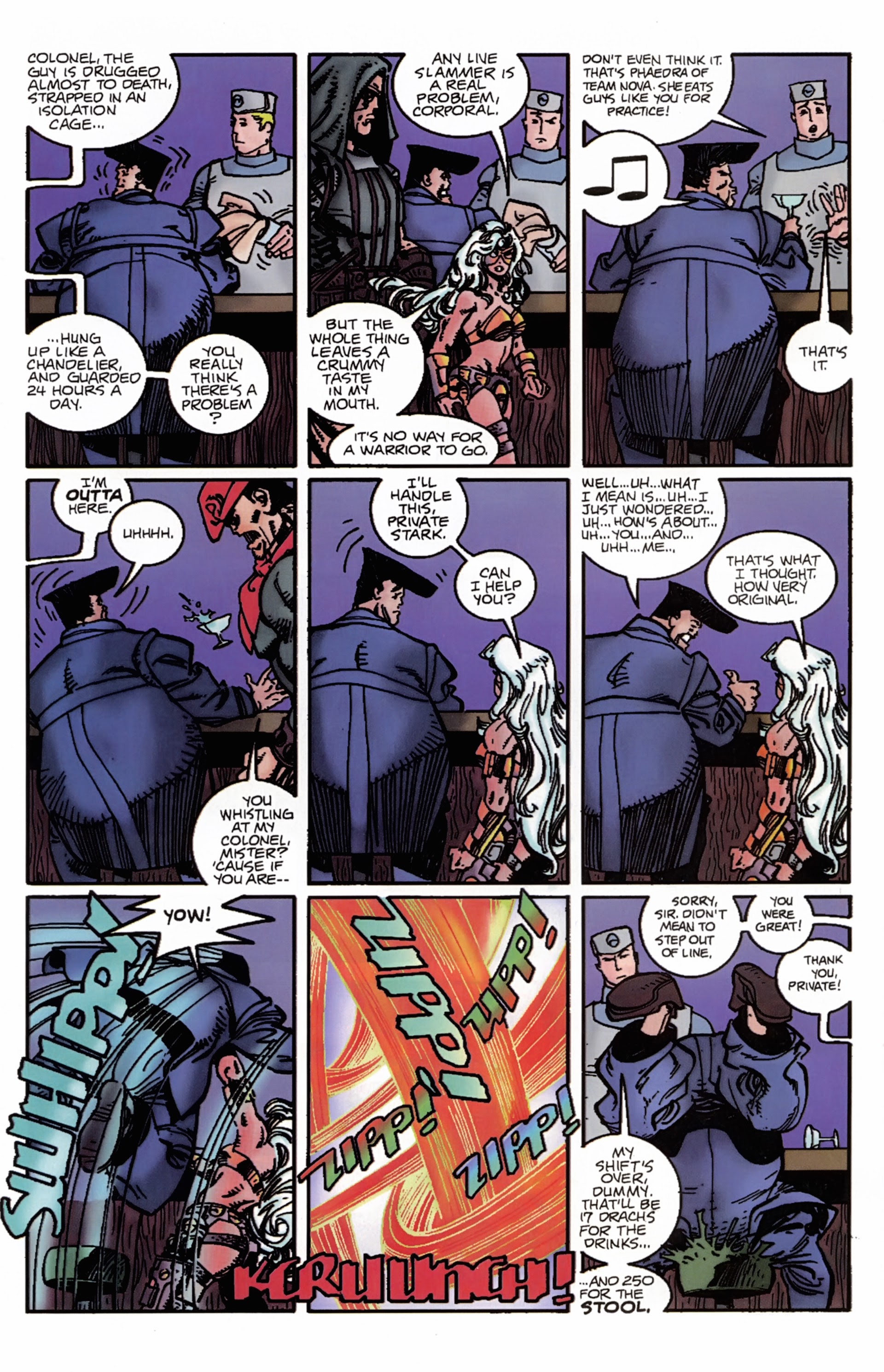 Read online Star Slammers comic -  Issue #1 - 17