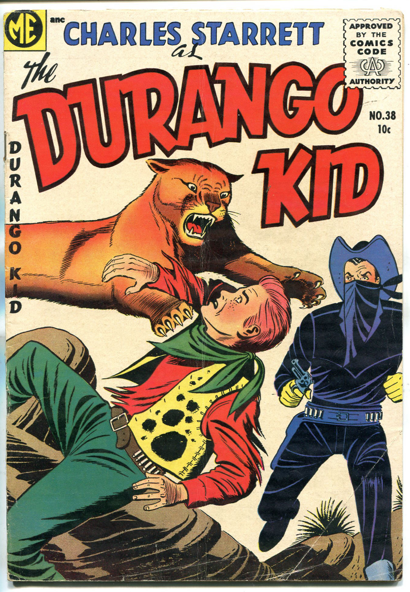Read online Charles Starrett as The Durango Kid comic -  Issue #38 - 1
