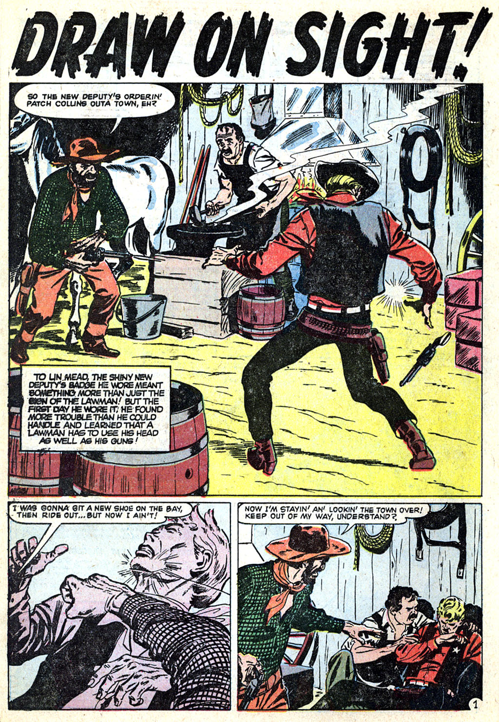 Read online Western Outlaws (1954) comic -  Issue #21 - 16