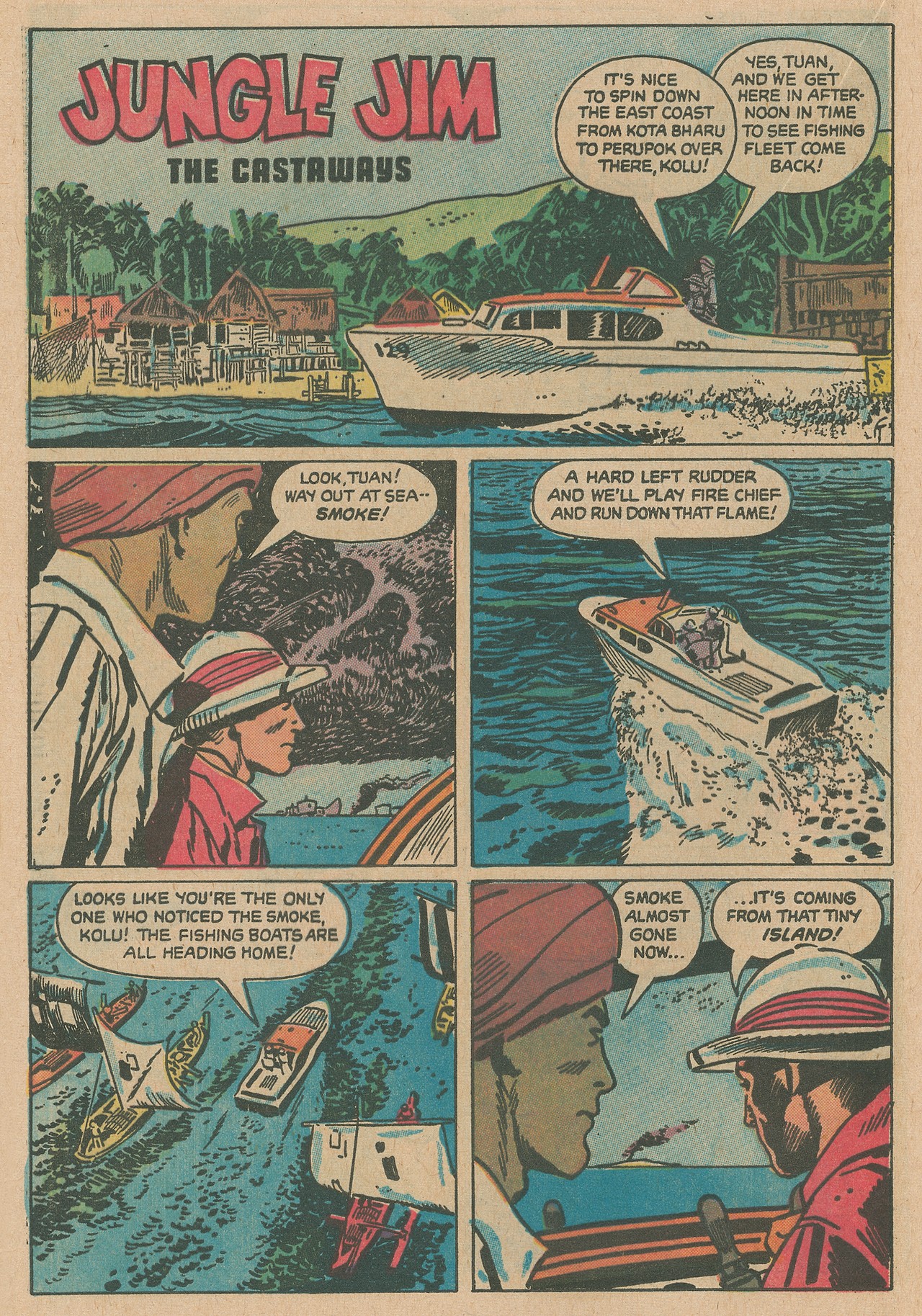 Read online Jungle Jim (1967) comic -  Issue # Full - 20