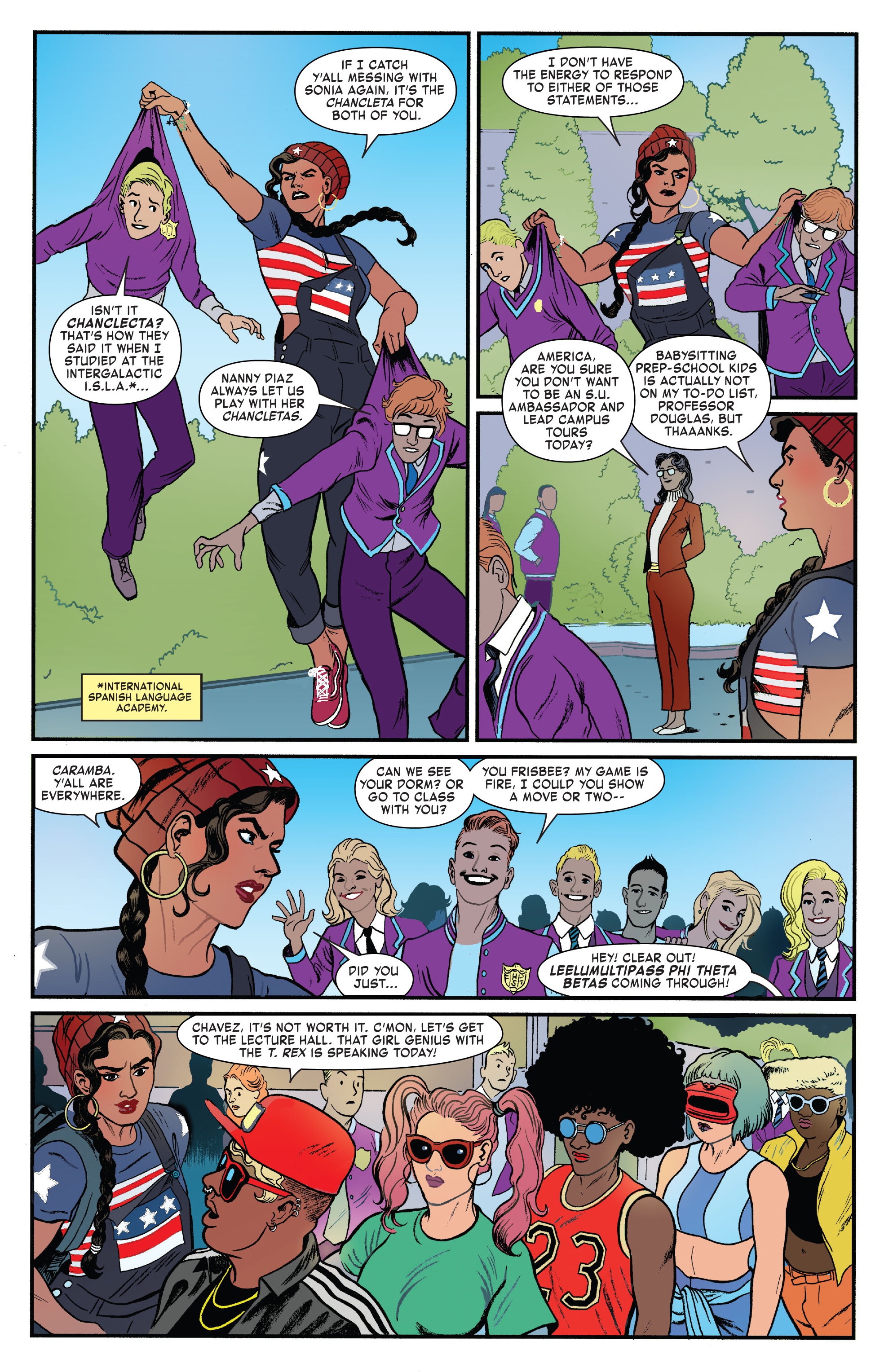 Read online Marvel-Verse: America Chavez comic -  Issue # TPB - 69