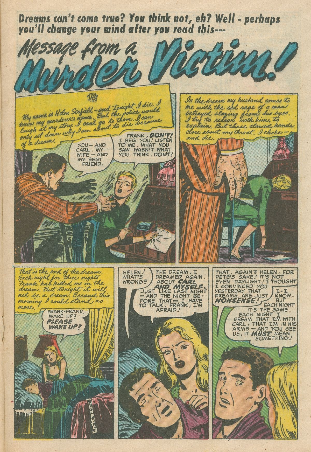 Read online Black Magic (1950) comic -  Issue #29 - 21