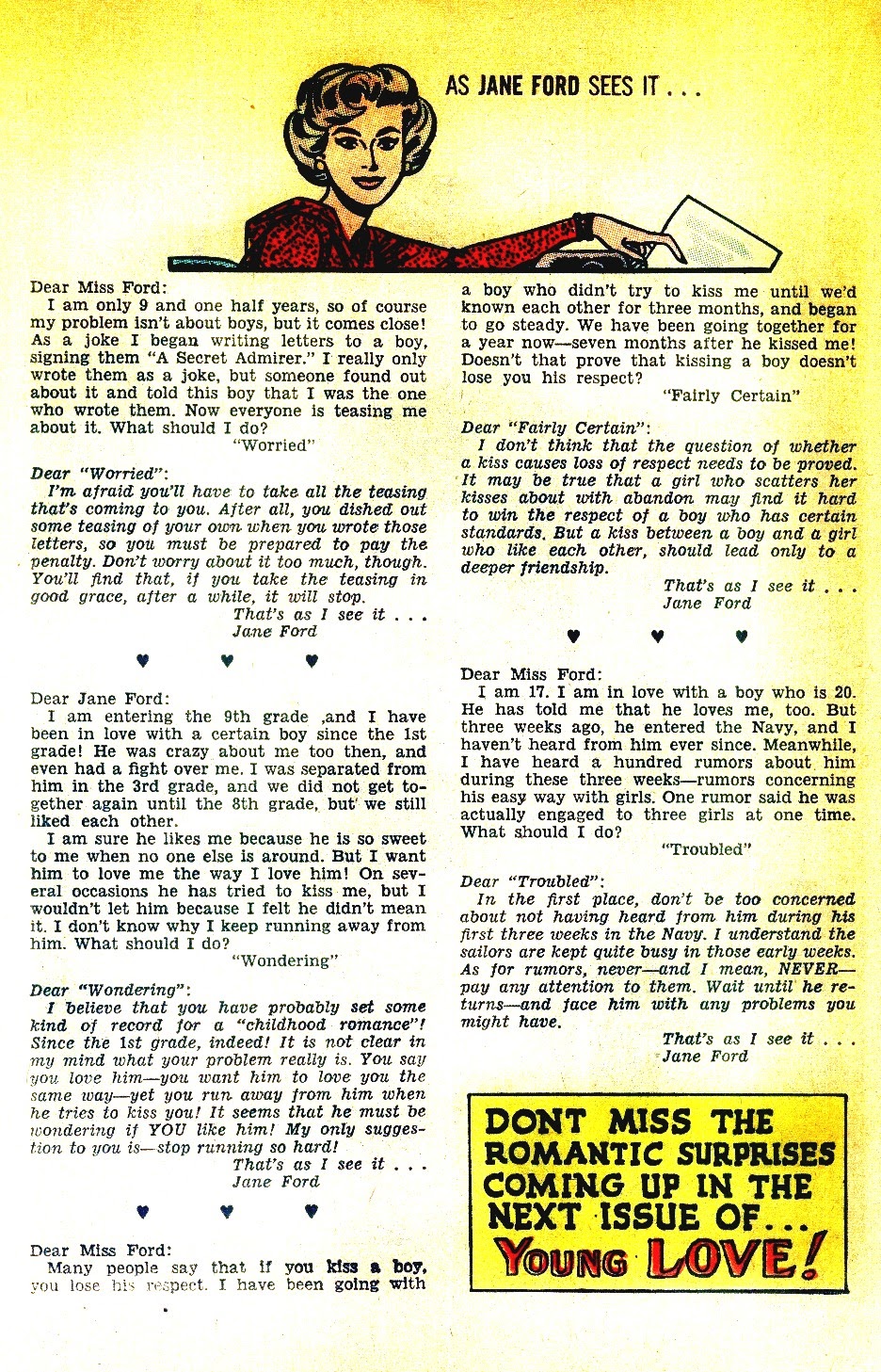 Read online Young Love (1963) comic -  Issue #53 - 22