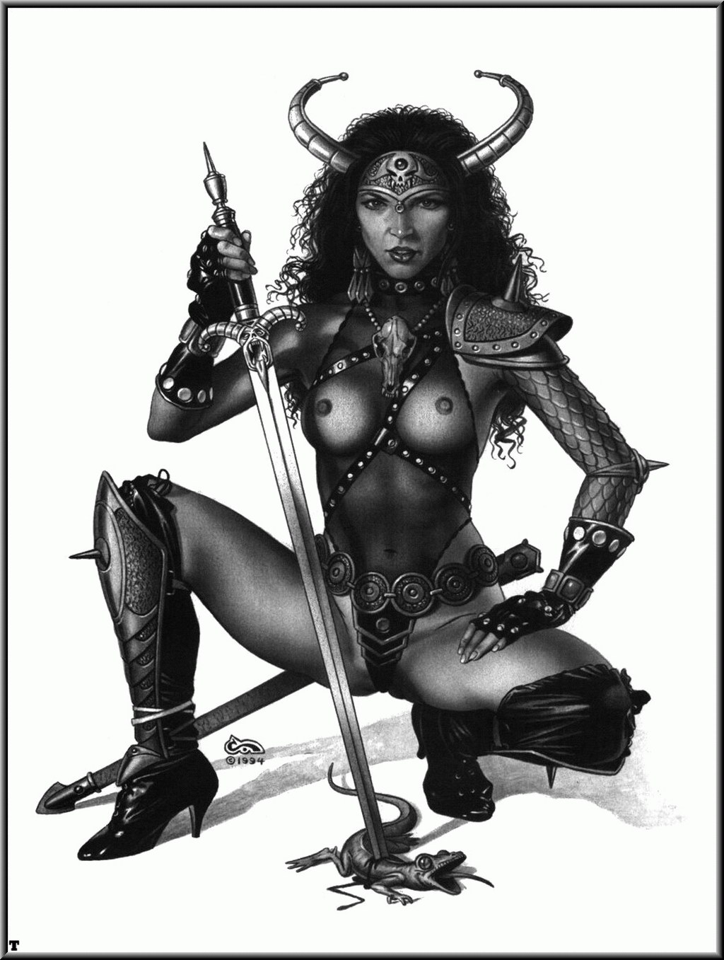 Read online Warrior Queens comic -  Issue #1 - 11