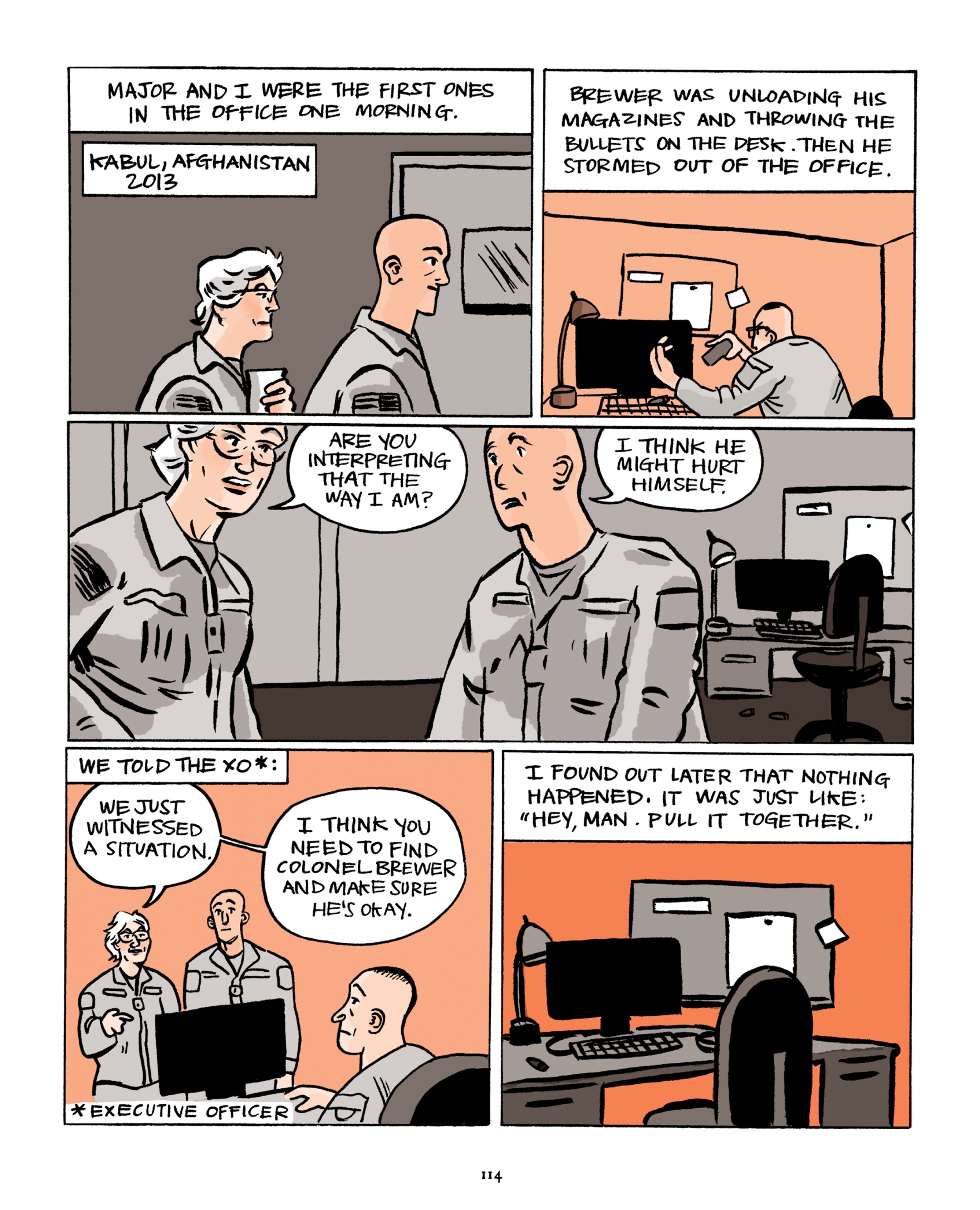 Read online Invisible Wounds: Graphic Journalism by Jess Ruliffson comic -  Issue # TPB (Part 2) - 21