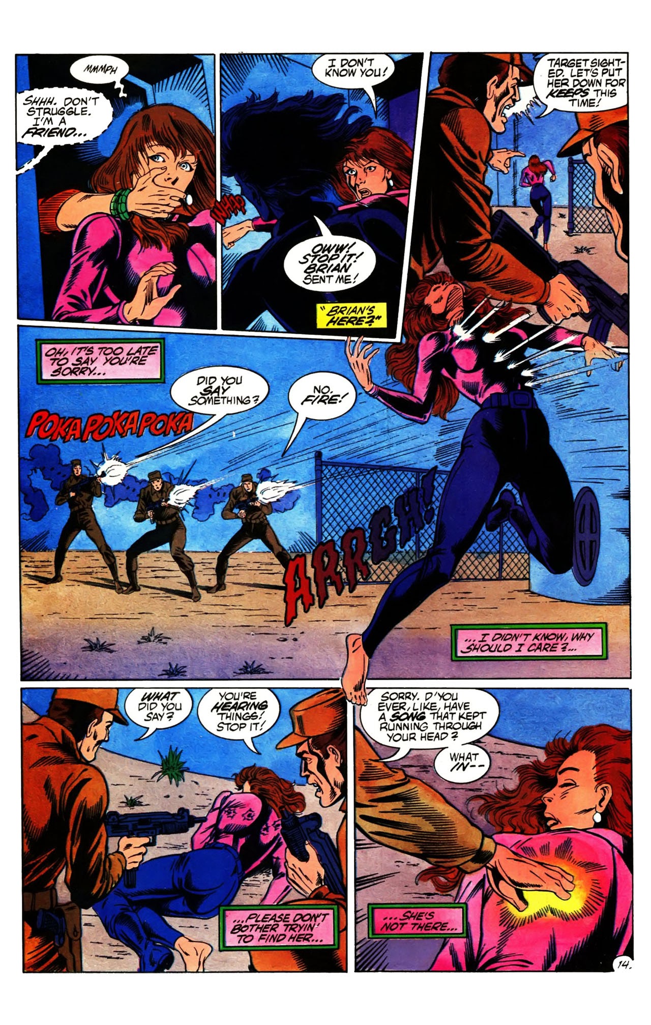 Read online Psychoblast comic -  Issue #8 - 18