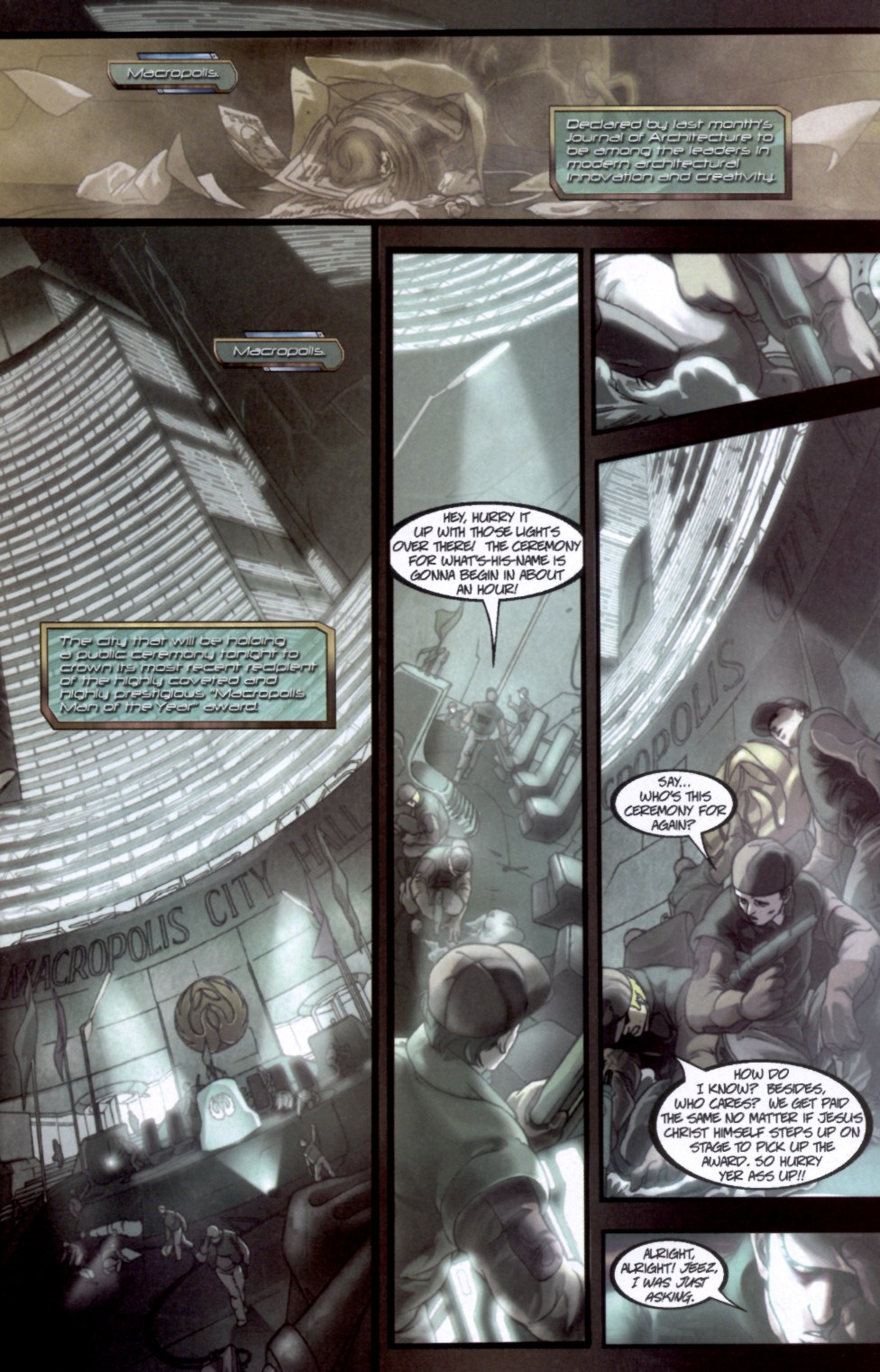 Read online Darkminds: Macropolis comic -  Issue #1 - 6