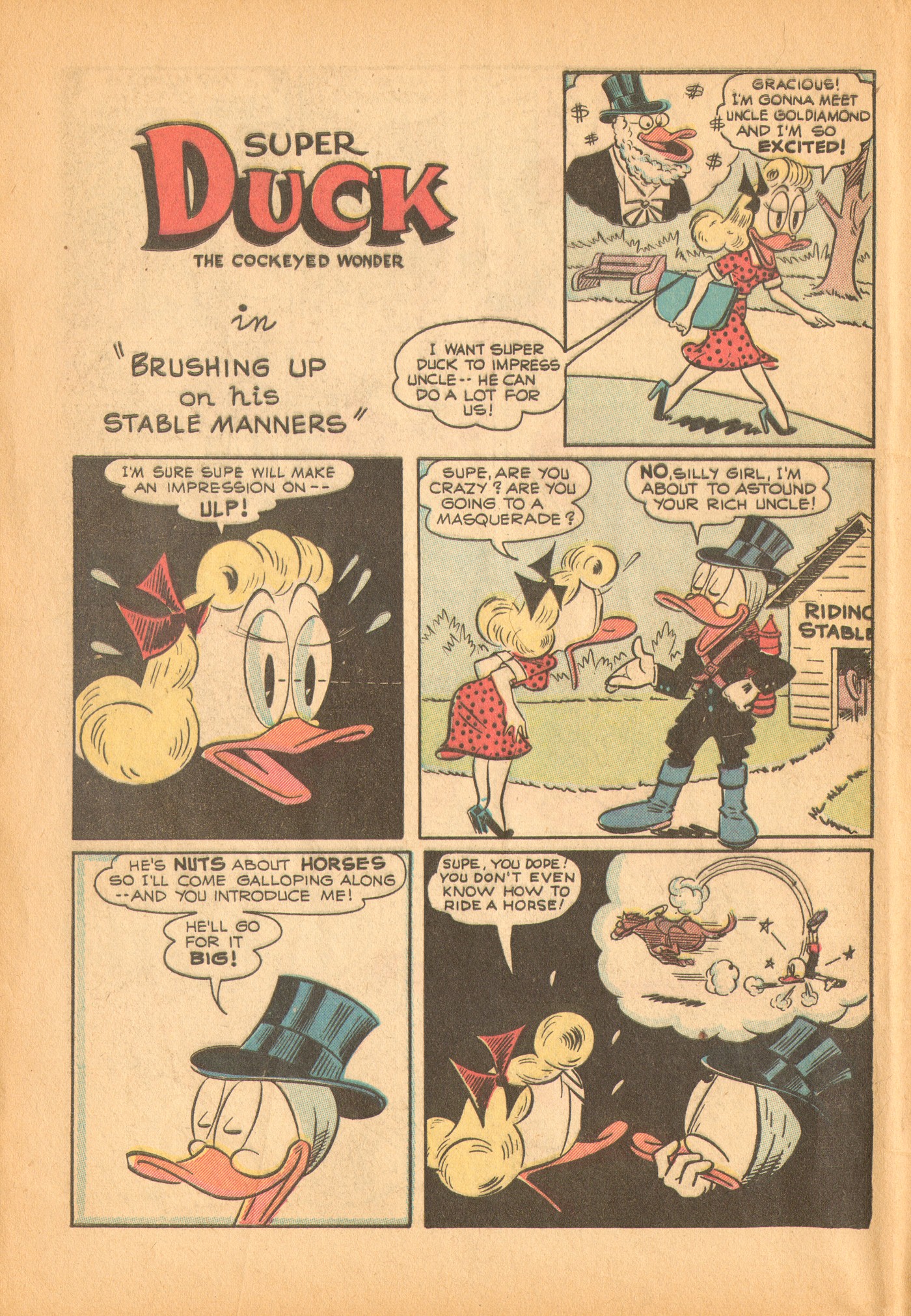 Read online Super Duck Comics comic -  Issue #33 - 10