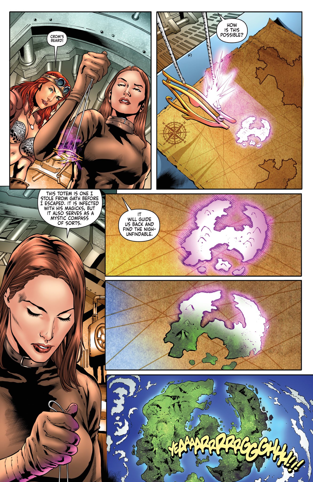 Read online Legenderry Red Sonja comic -  Issue # _TPB - 37