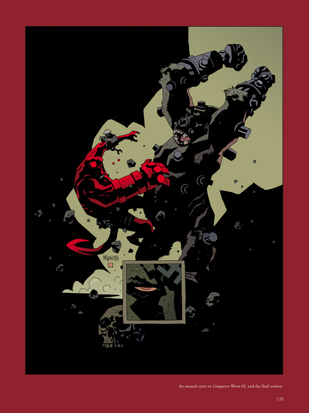Read online The Art of Hellboy comic -  Issue # TPB - 136