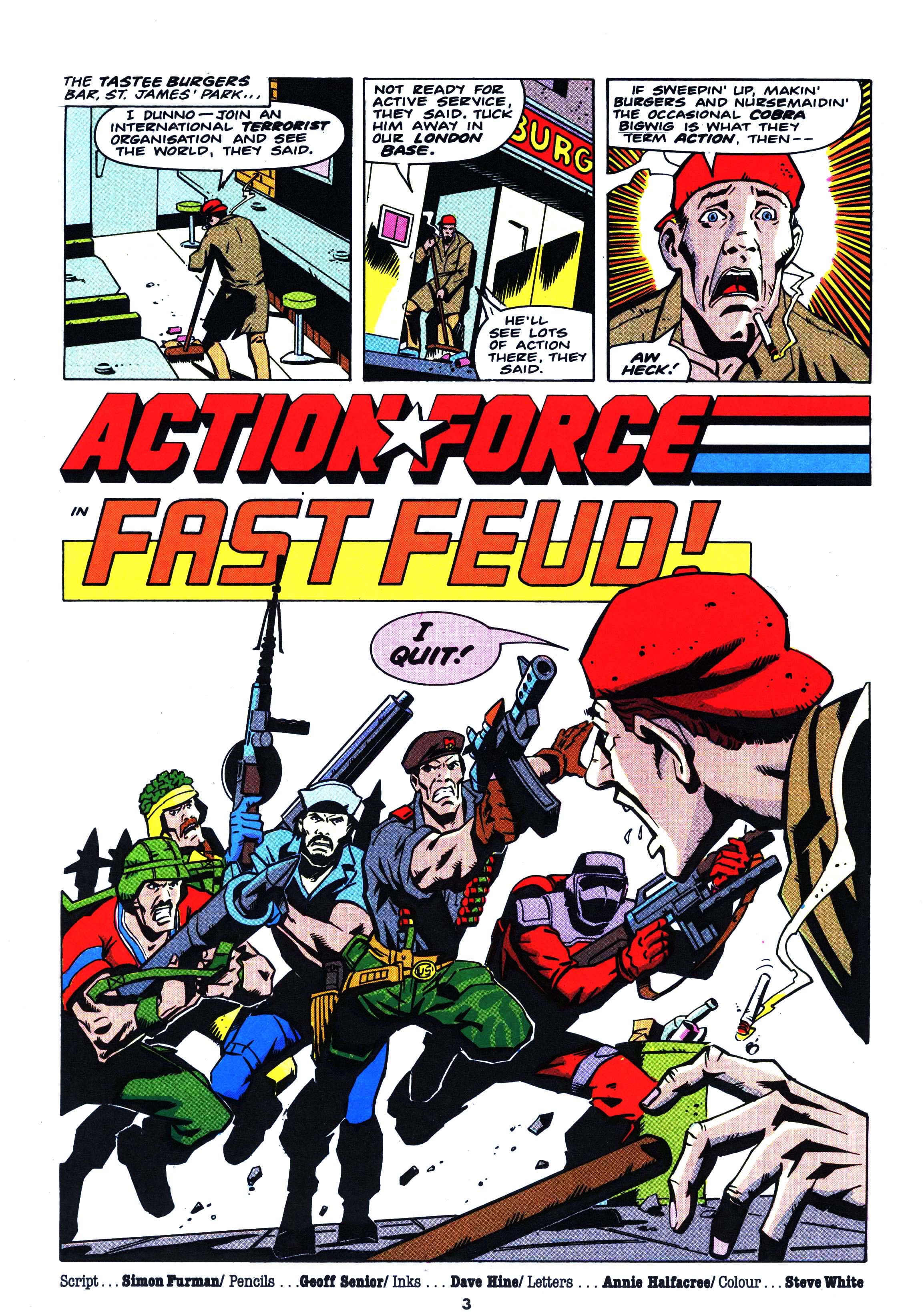 Read online Action Force comic -  Issue #7 - 3