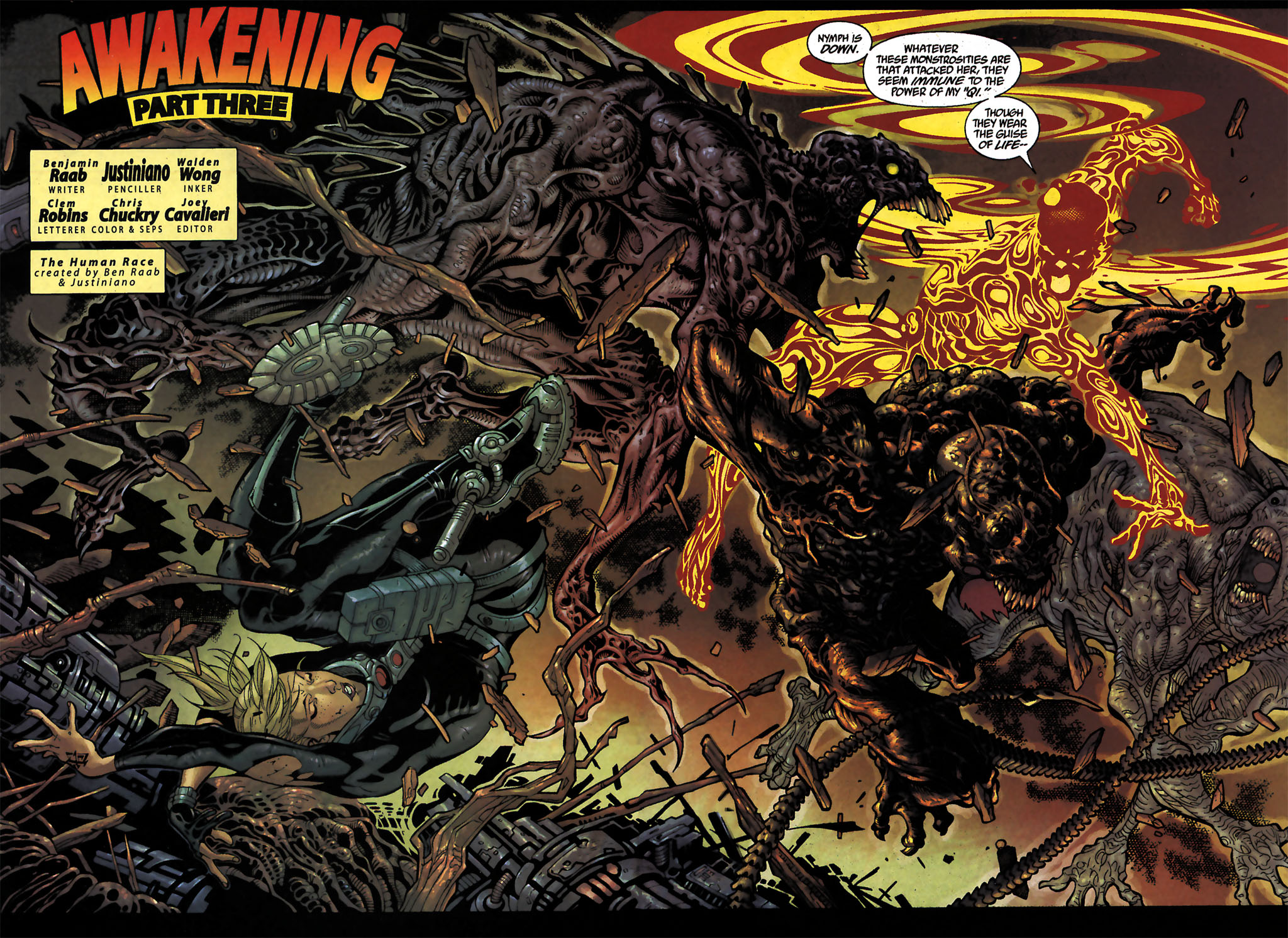 Read online The Human Race comic -  Issue #3 - 3