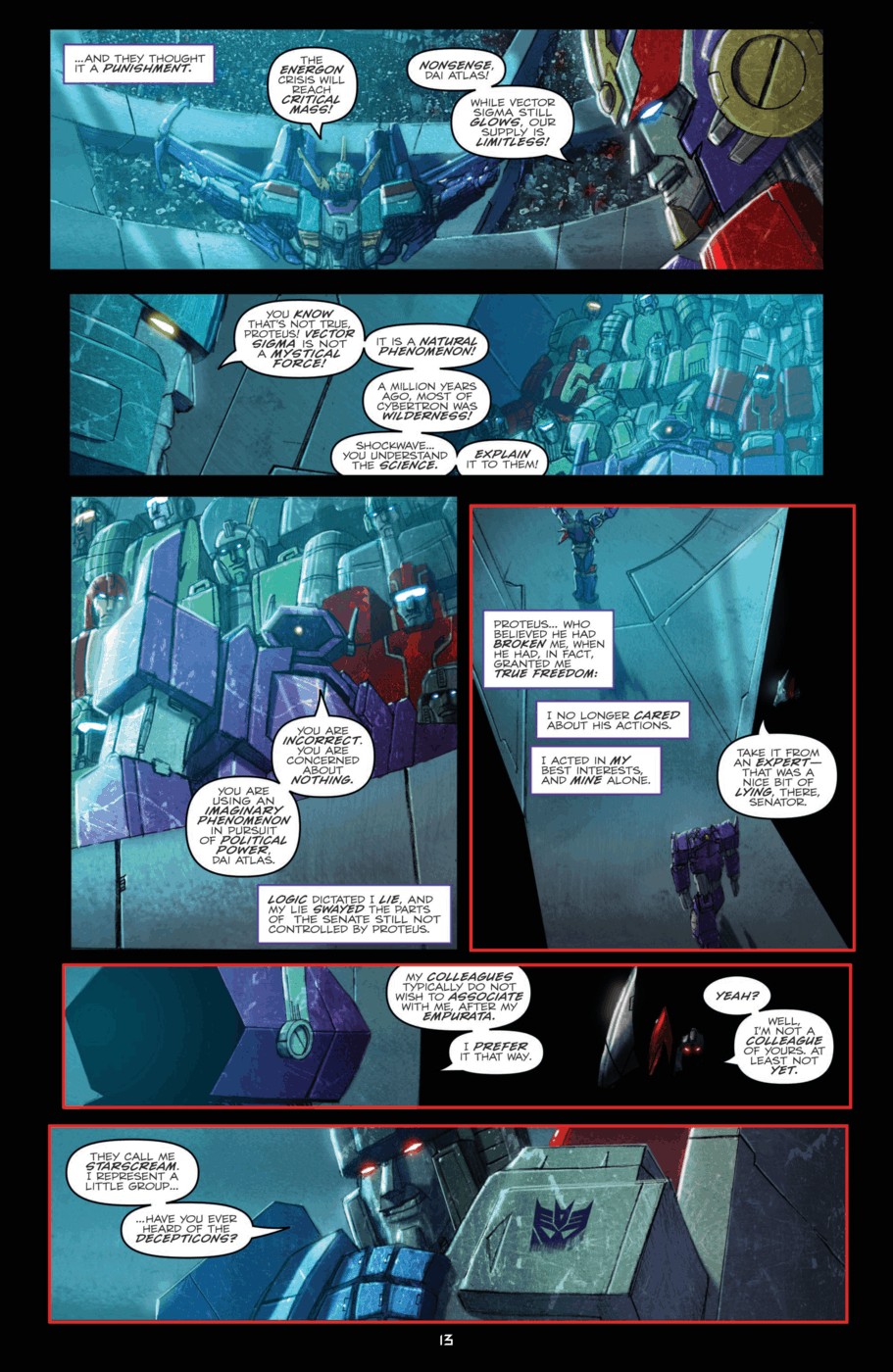 Read online Transformers: Robots In Disguise (2012) comic -  Issue #17 - 16