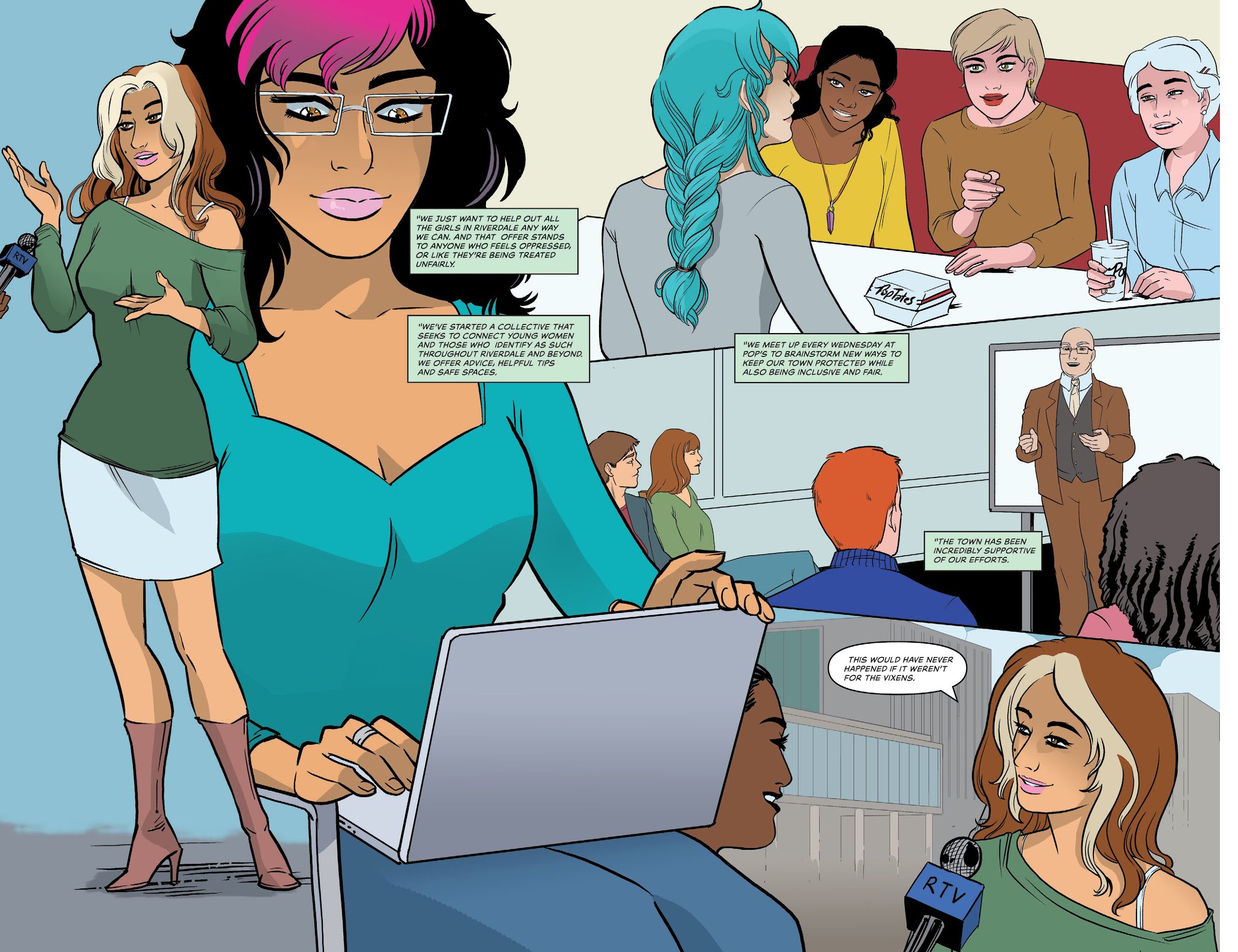 Read online Betty & Veronica: Vixens comic -  Issue # _TPB 2 - 106