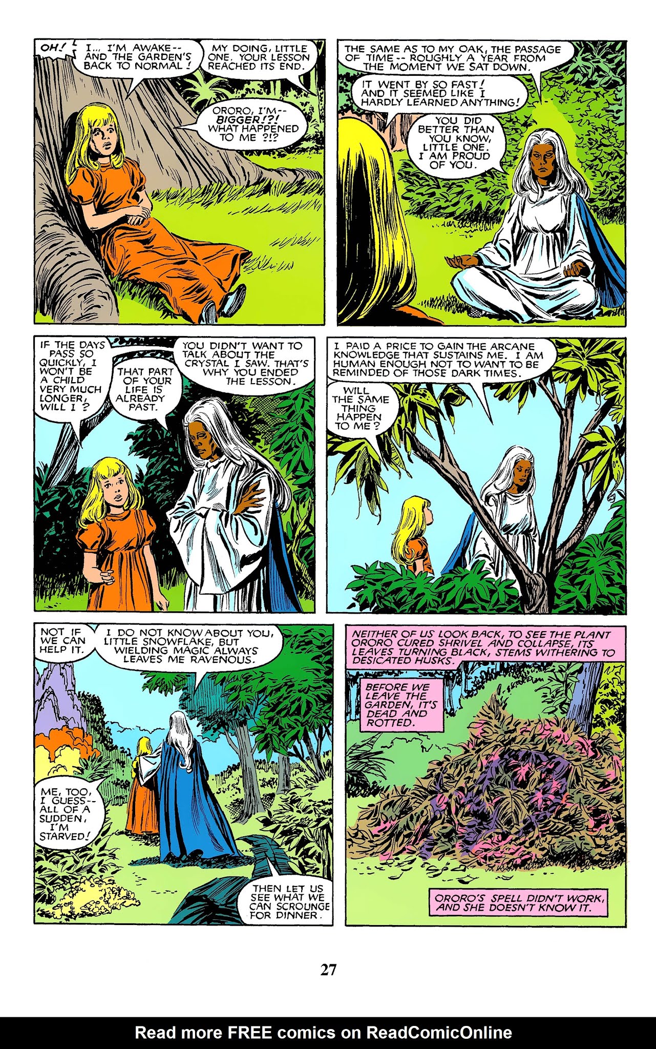 Read online Magik (Illyana and Storm Limited Series) comic -  Issue # _TPB - 28
