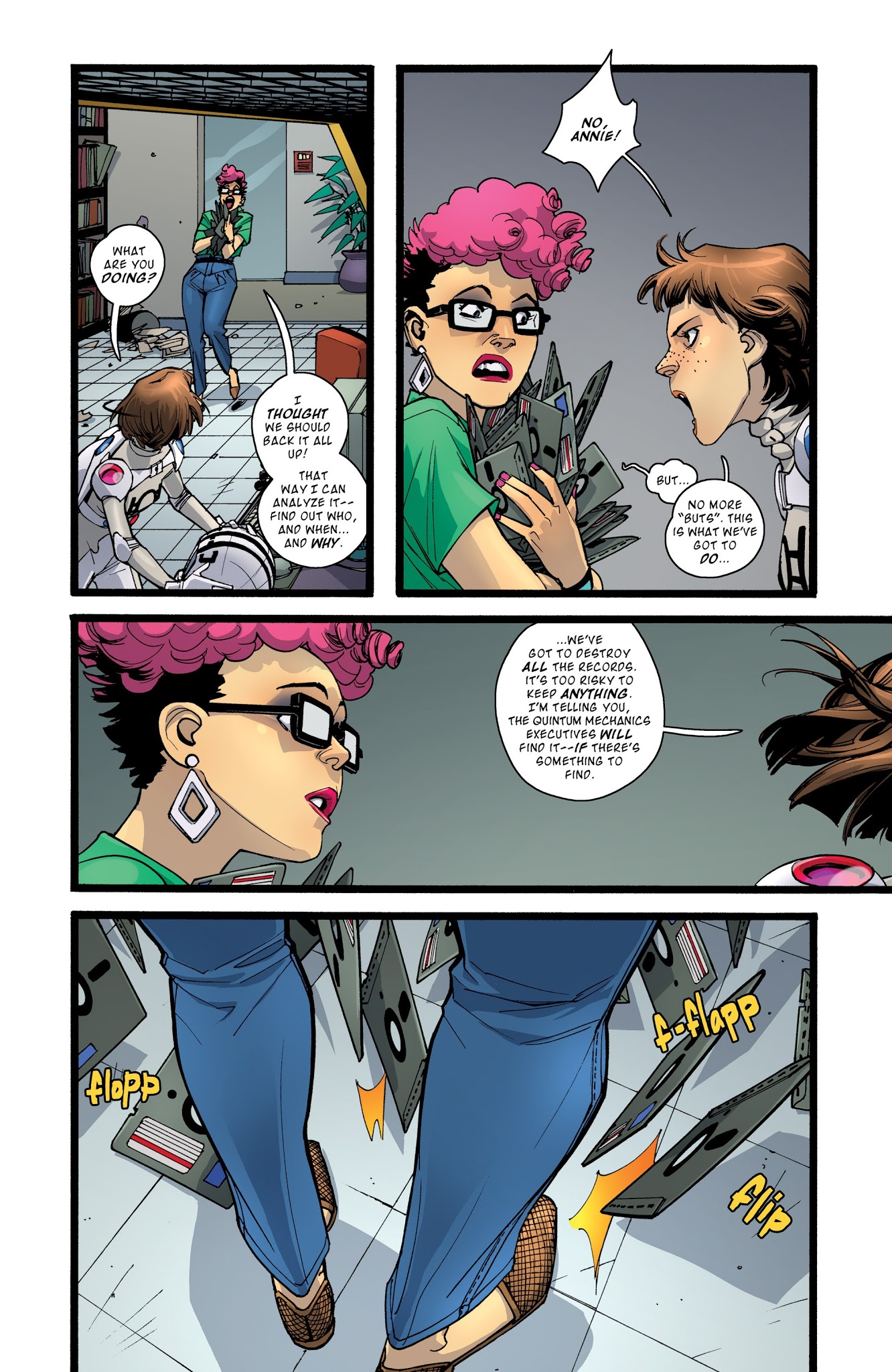 Read online Rocket Girl (2013) comic -  Issue #10 - 11