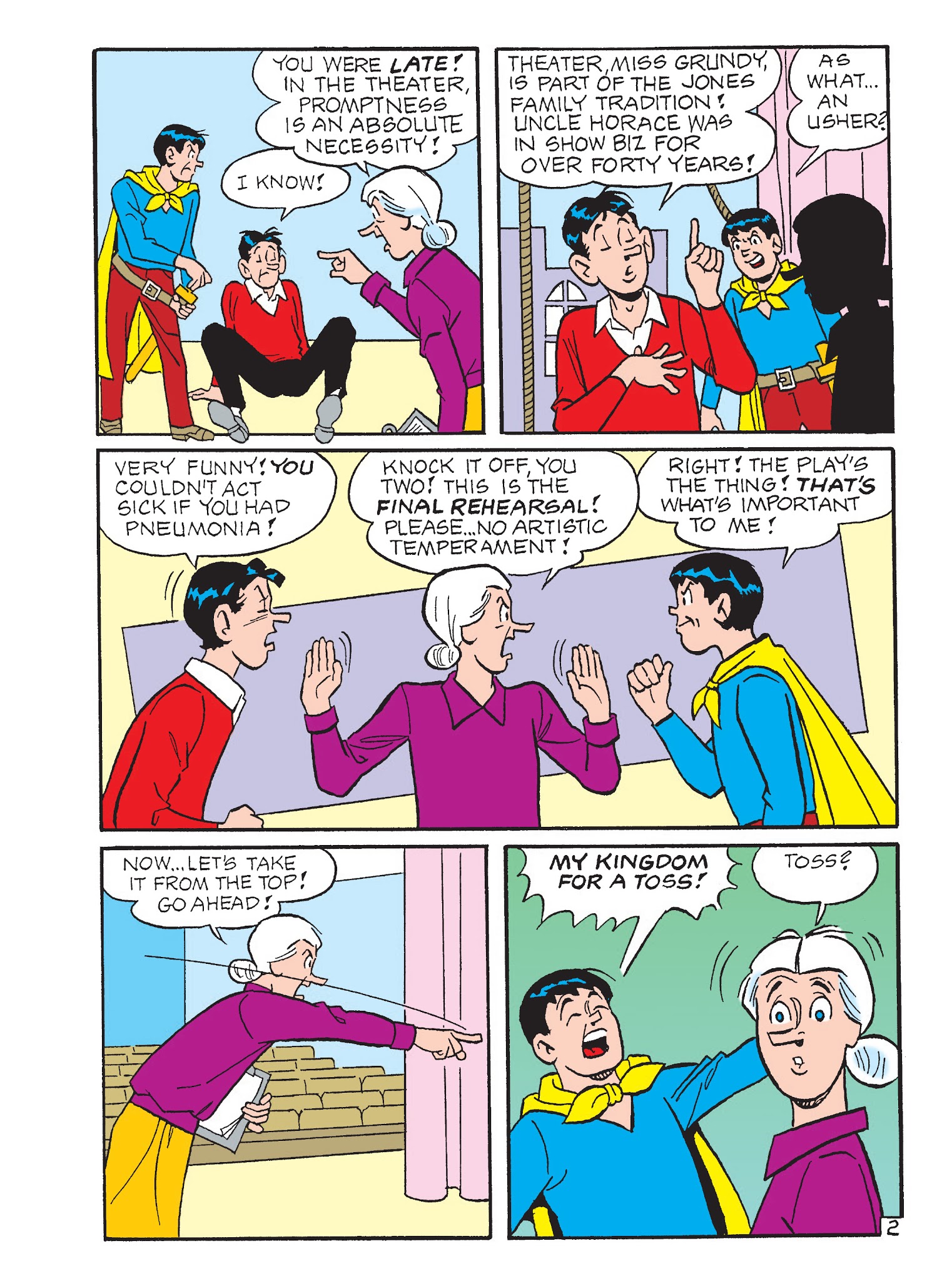 Read online Archie's Funhouse Double Digest comic -  Issue #24 - 115