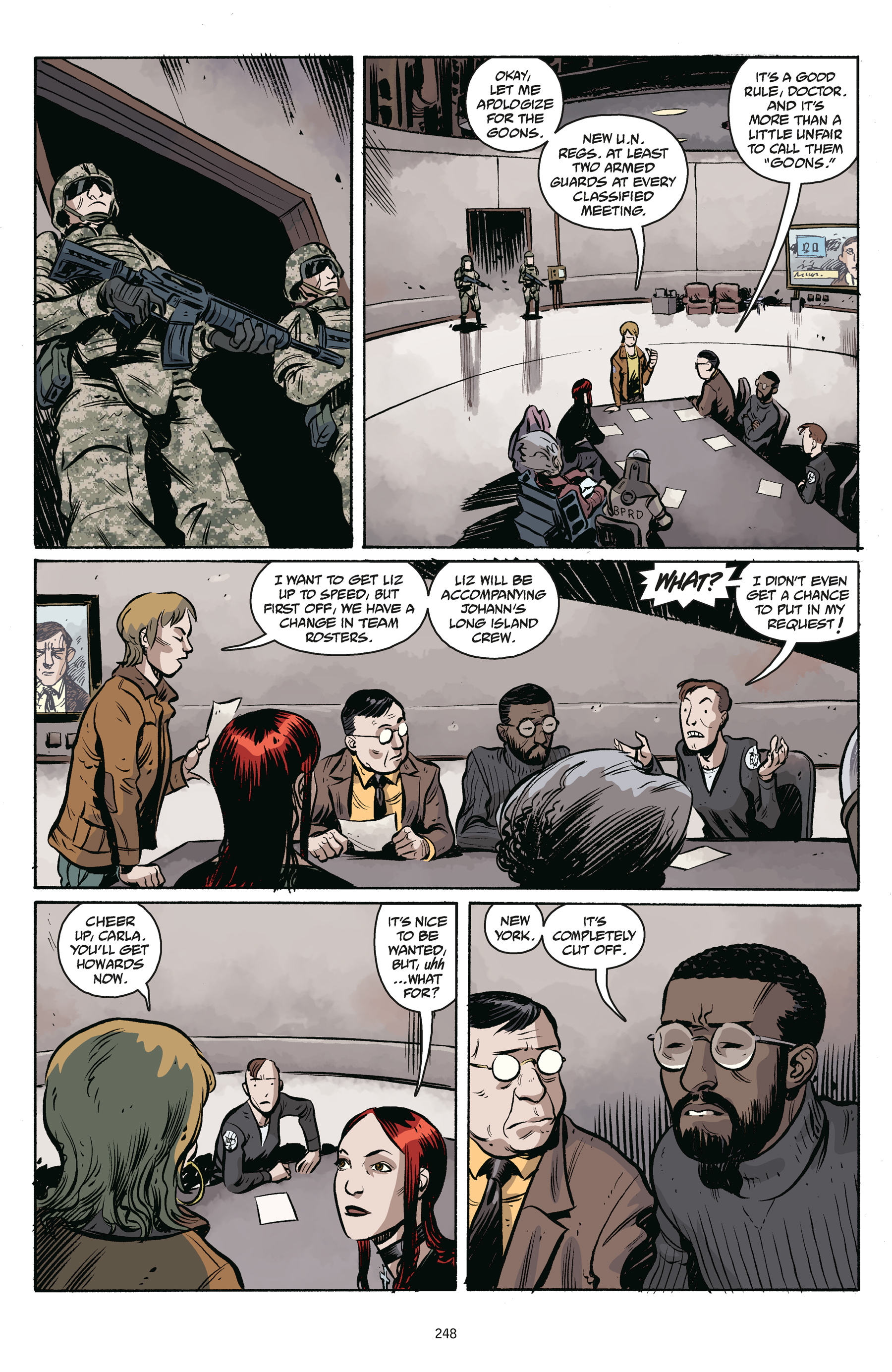 Read online B.P.R.D. Omnibus comic -  Issue # TPB 7 (Part 3) - 41