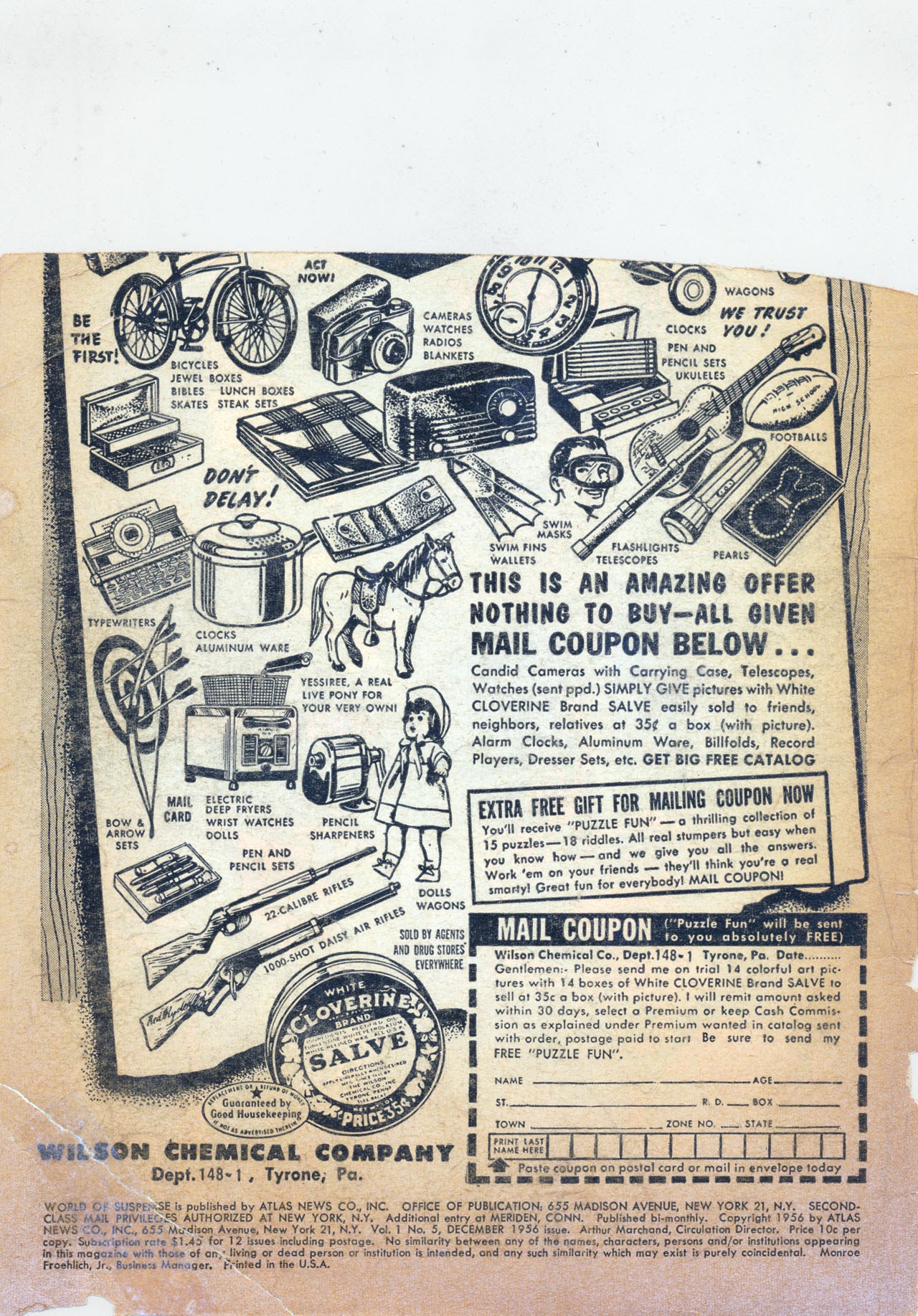 Read online World of Suspense comic -  Issue #5 - 2