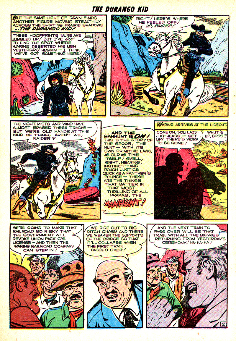 Read online Charles Starrett as The Durango Kid comic -  Issue #4 - 21