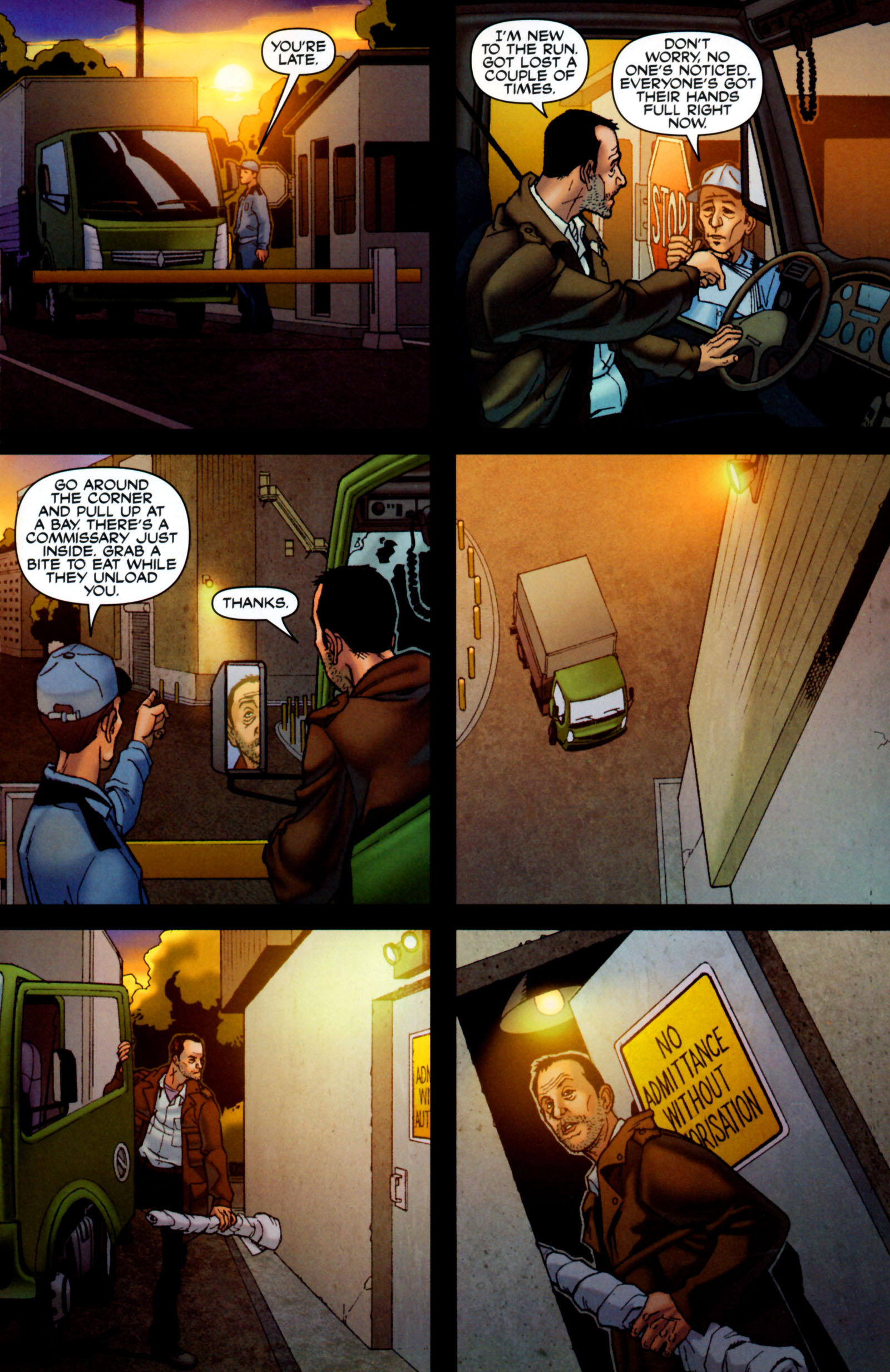 Read online Days Missing comic -  Issue #3 - 7