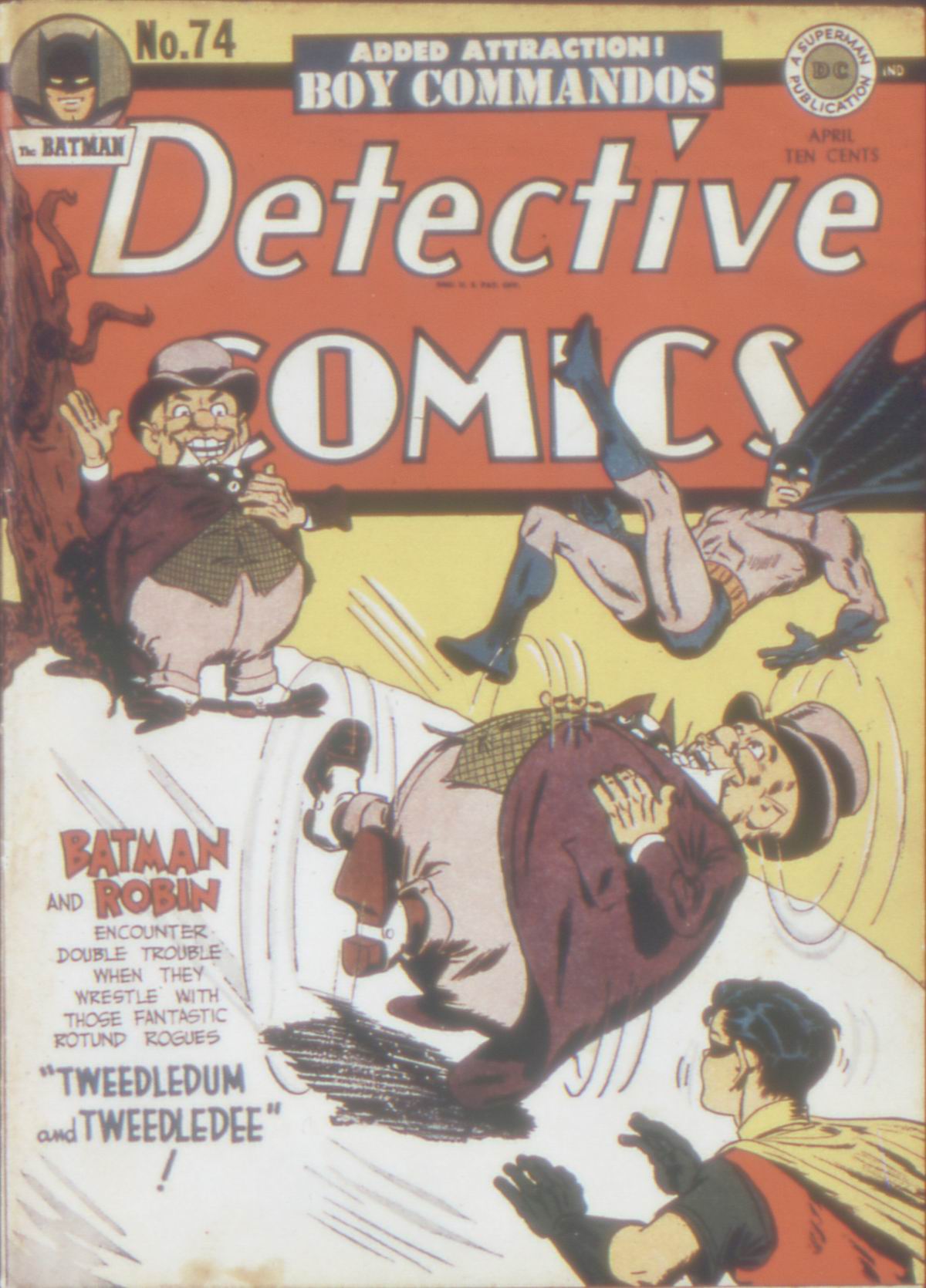 Read online Detective Comics (1937) comic -  Issue #74 - 1