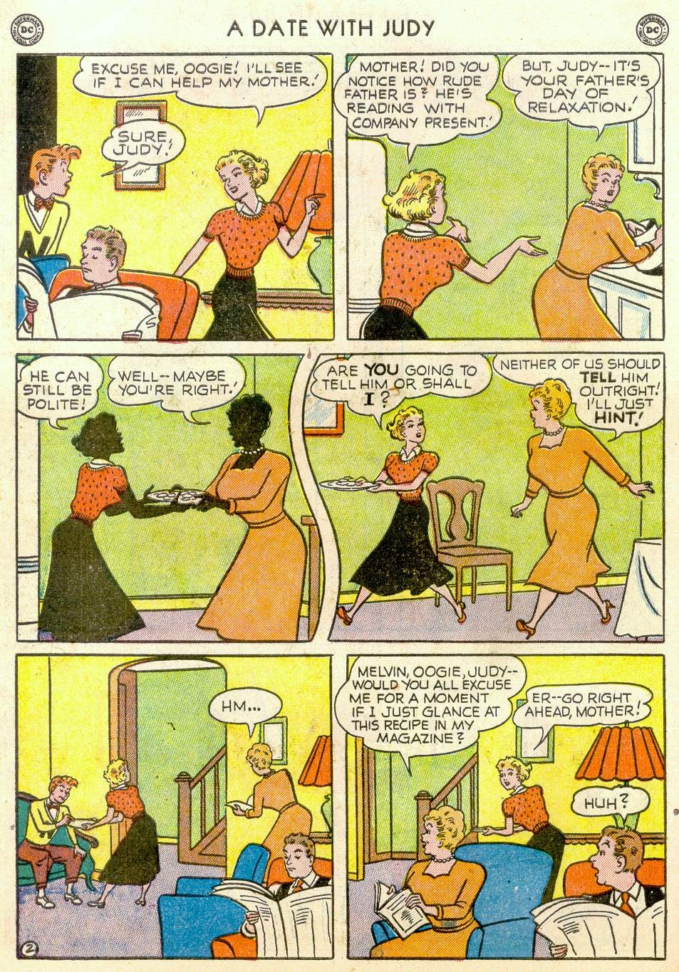Read online A Date with Judy comic -  Issue #19 - 12