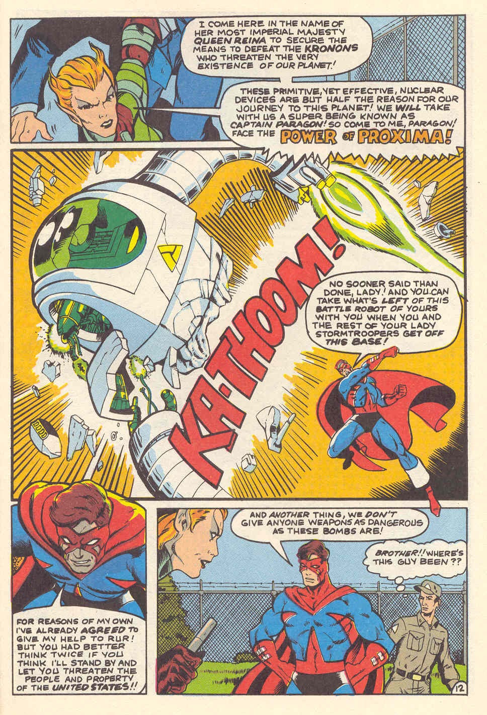 Read online Captain Paragon (1983) comic -  Issue #1 - 21