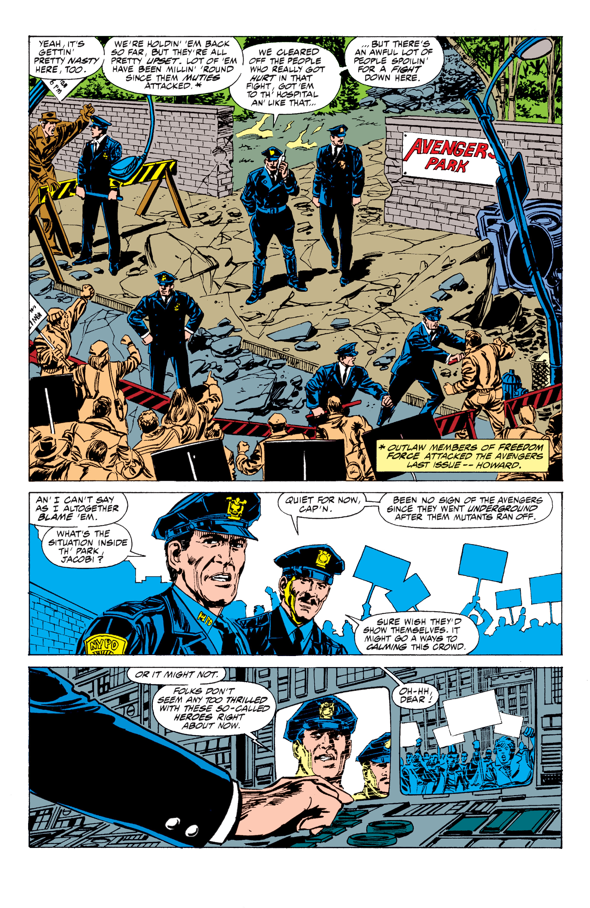 Read online Avengers West Coast Epic Collection: How The West Was Won comic -  Issue #Avengers West Coast Epic Collection Darker Than Scarlet (Part 1) - 99