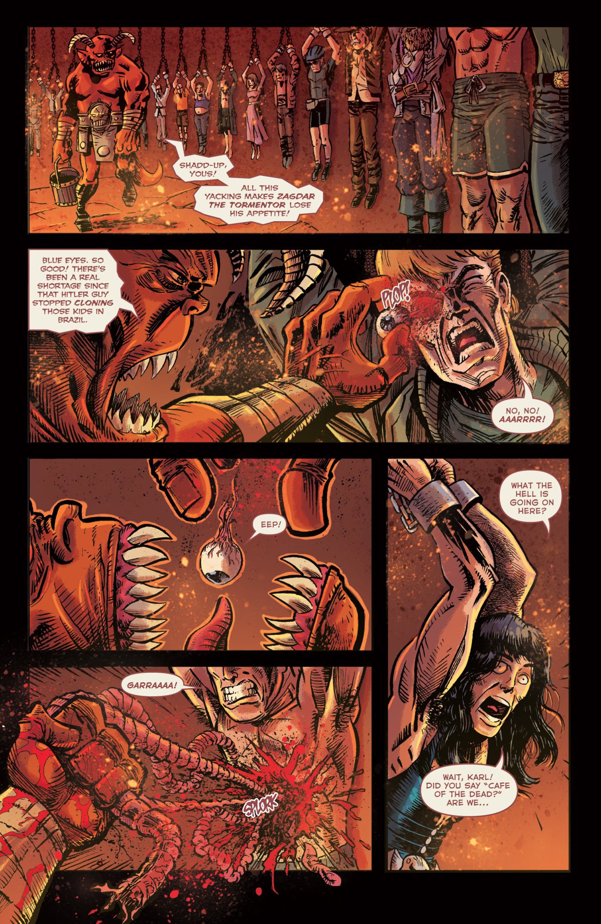 Read online Gods of Brutality comic -  Issue # TPB - 12