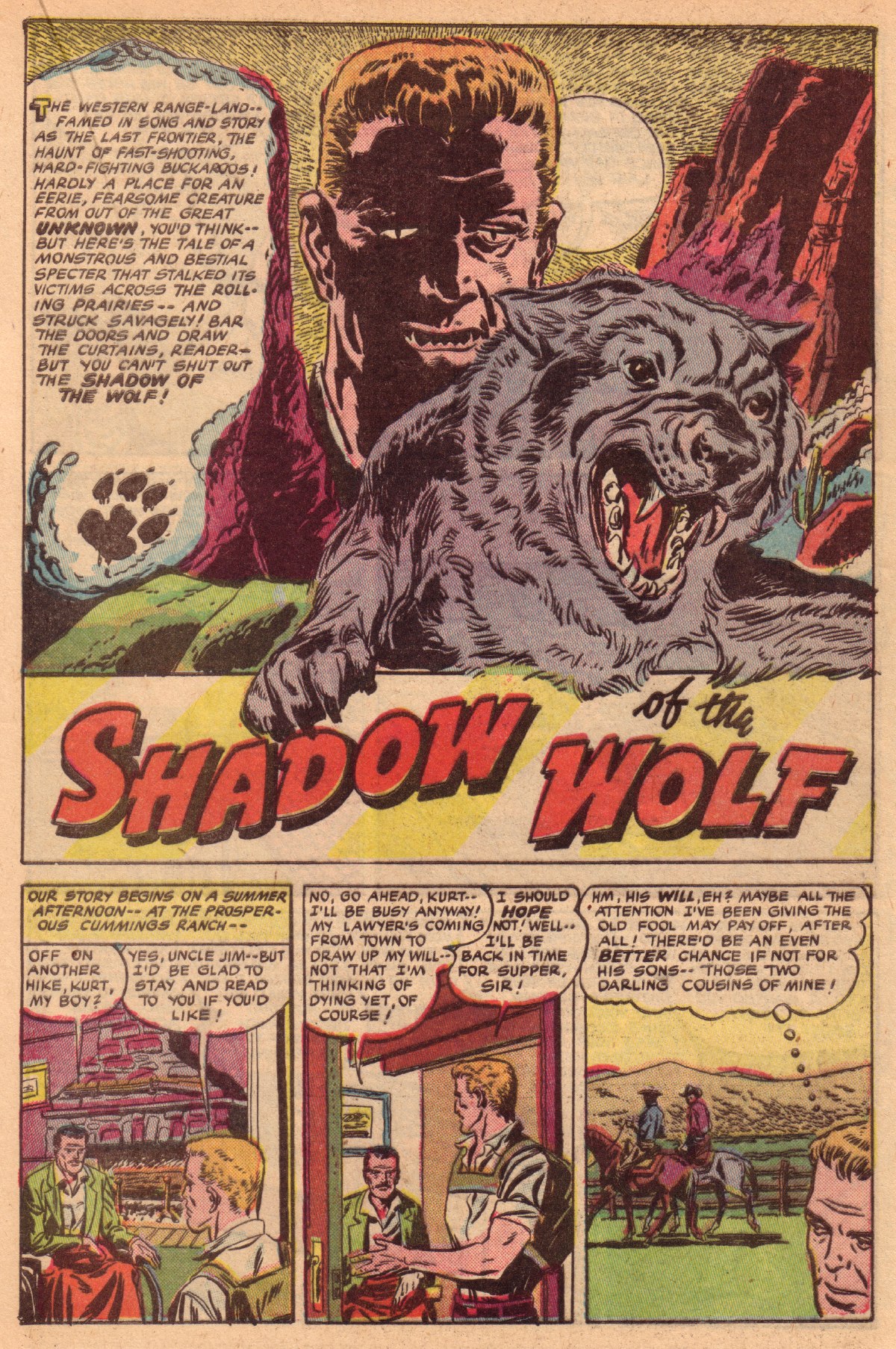 Read online Adventures Into The Unknown comic -  Issue #23 - 25