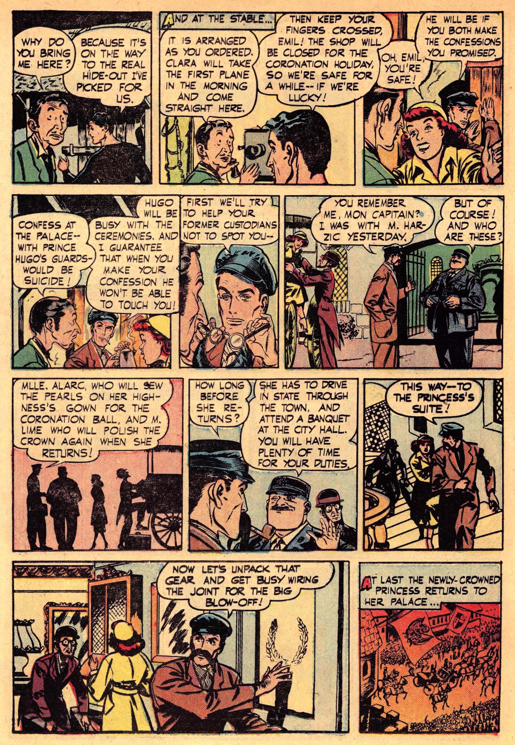 Read online The Saint (1947) comic -  Issue #11 - 14
