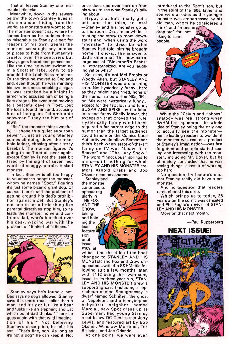 Read online Stanley and His Monster comic -  Issue #1 - 25