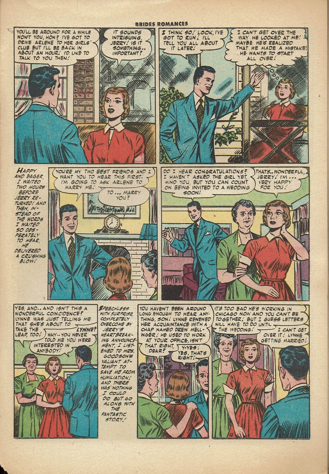 Read online Brides Romances comic -  Issue #17 - 21