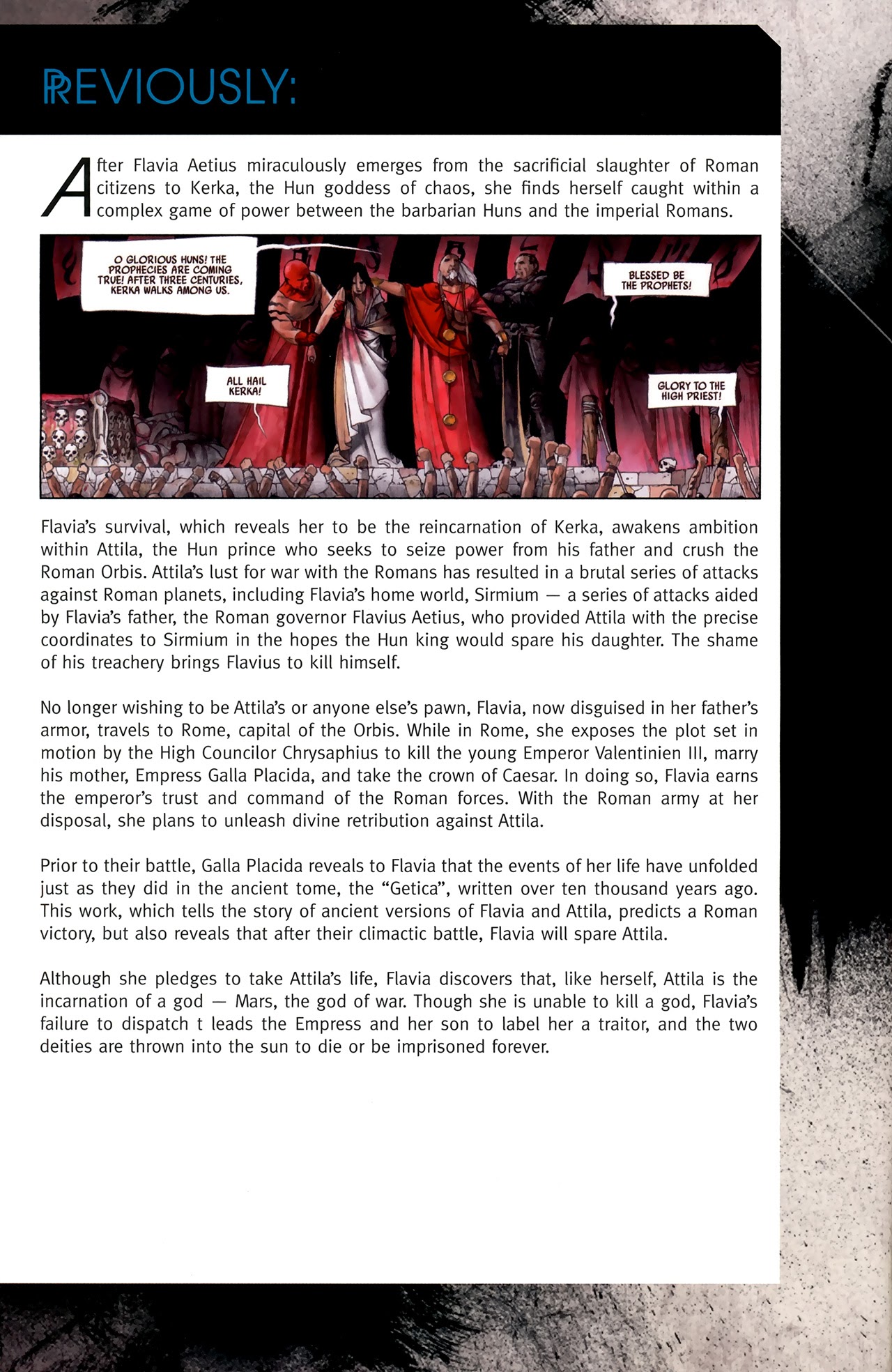 Read online Scourge Of The Gods: The Fall comic -  Issue #2 - 2