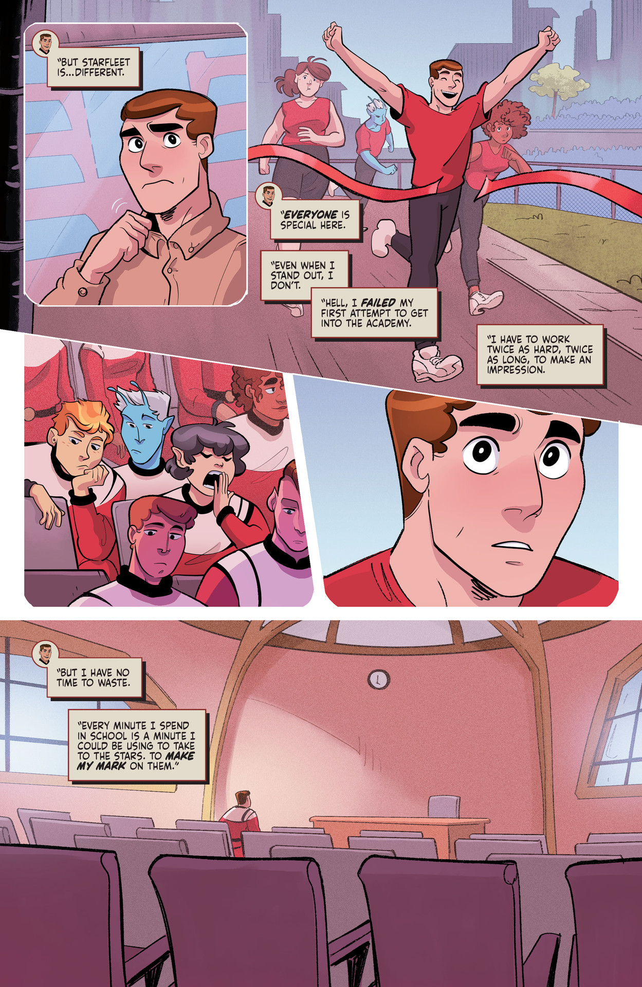 Read online Star Trek: Picard's Academy comic -  Issue #2 - 10