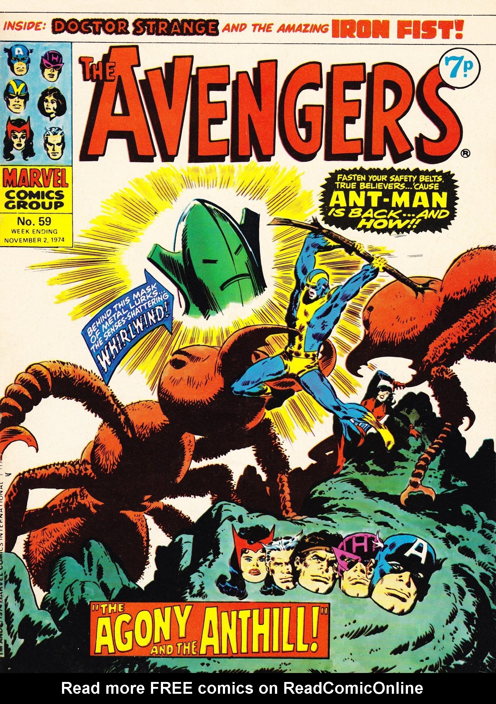 Read online The Avengers (1973) comic -  Issue #59 - 1