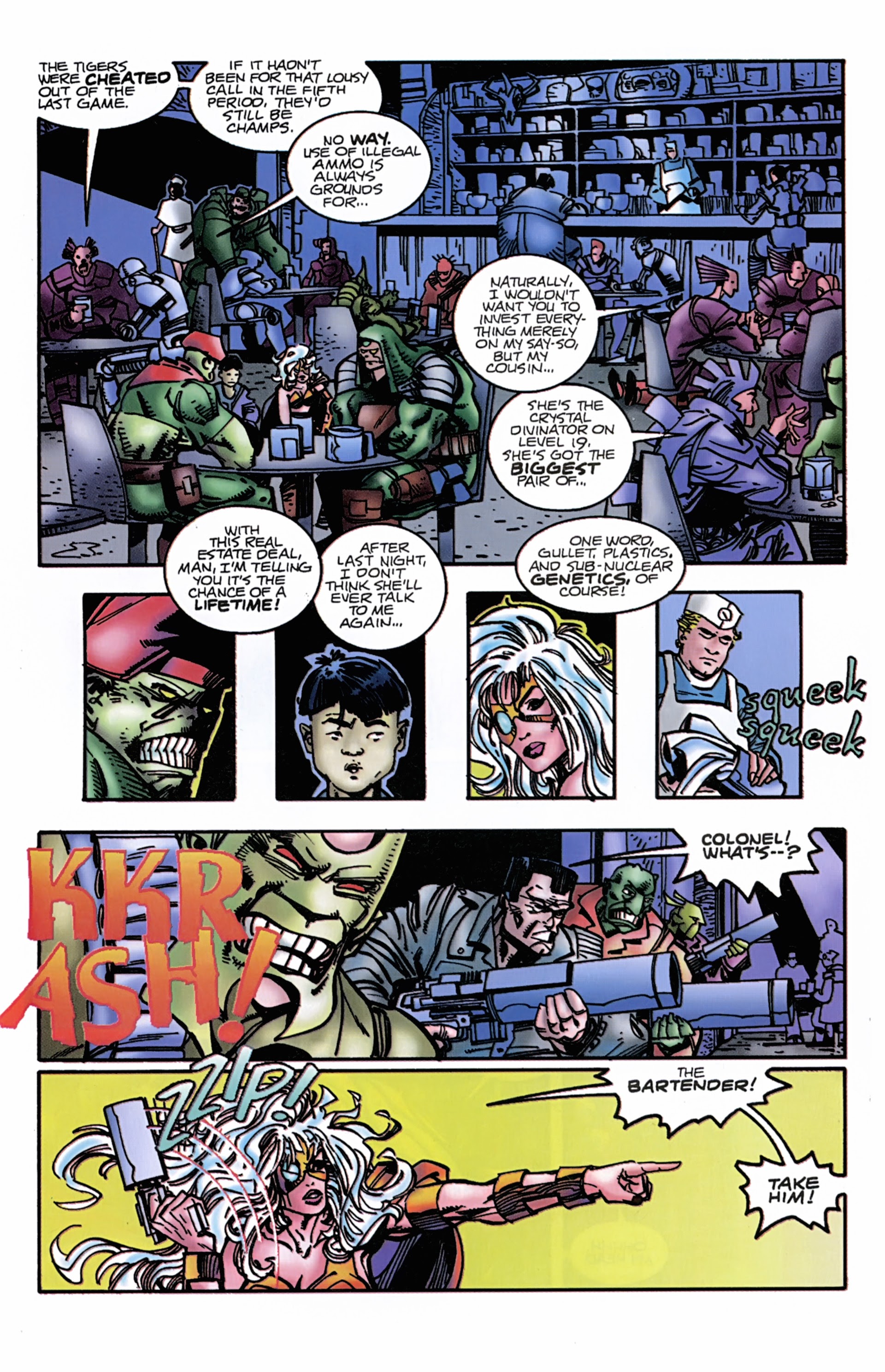 Read online Star Slammers comic -  Issue #2 - 16