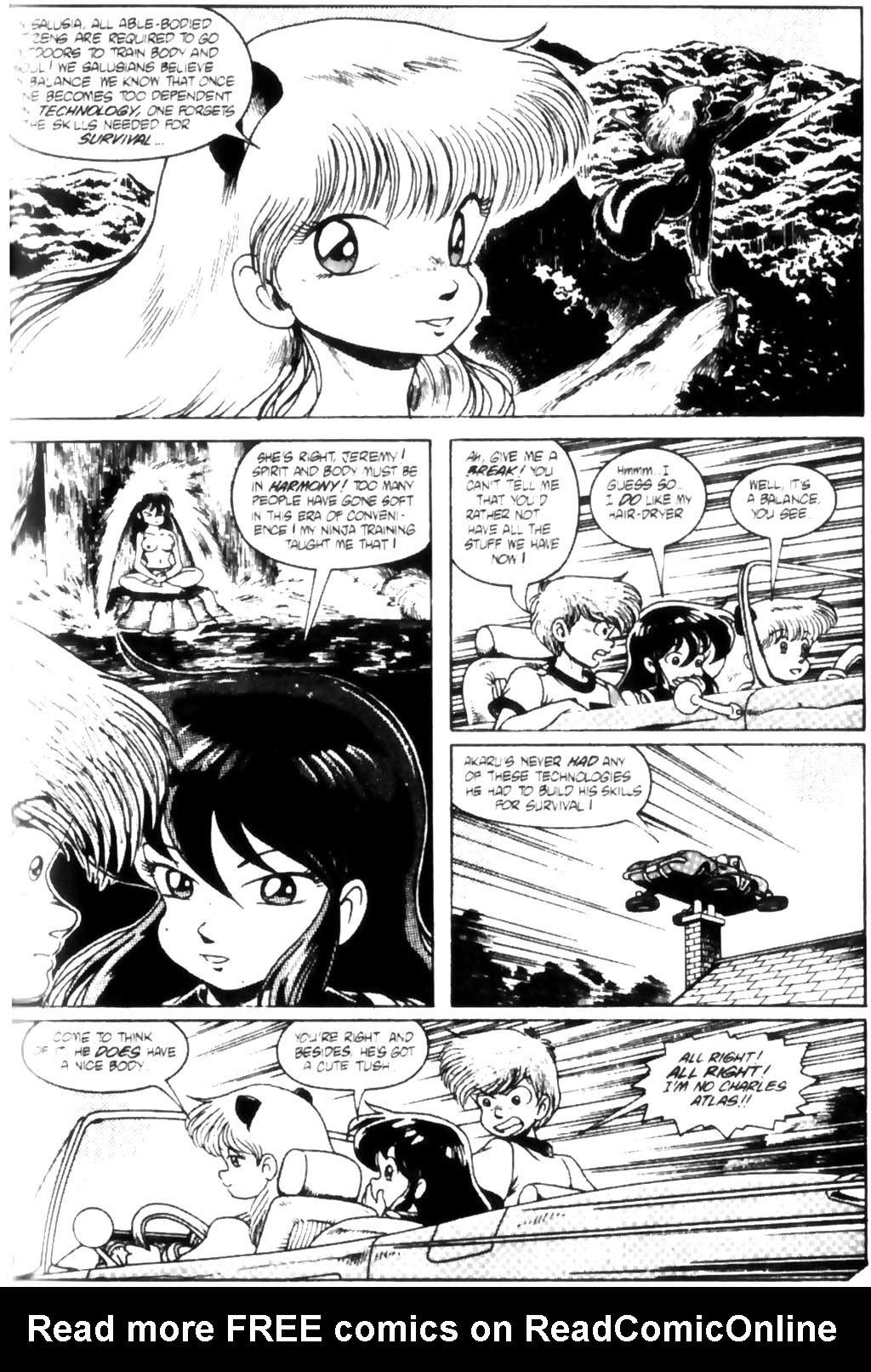 Read online Ninja High School Pocket Manga comic -  Issue #7 - 97