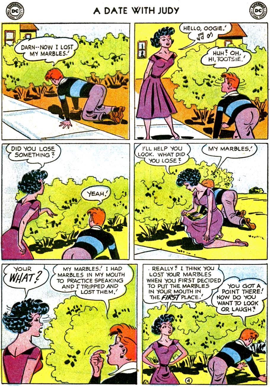 Read online A Date with Judy comic -  Issue #64 - 30