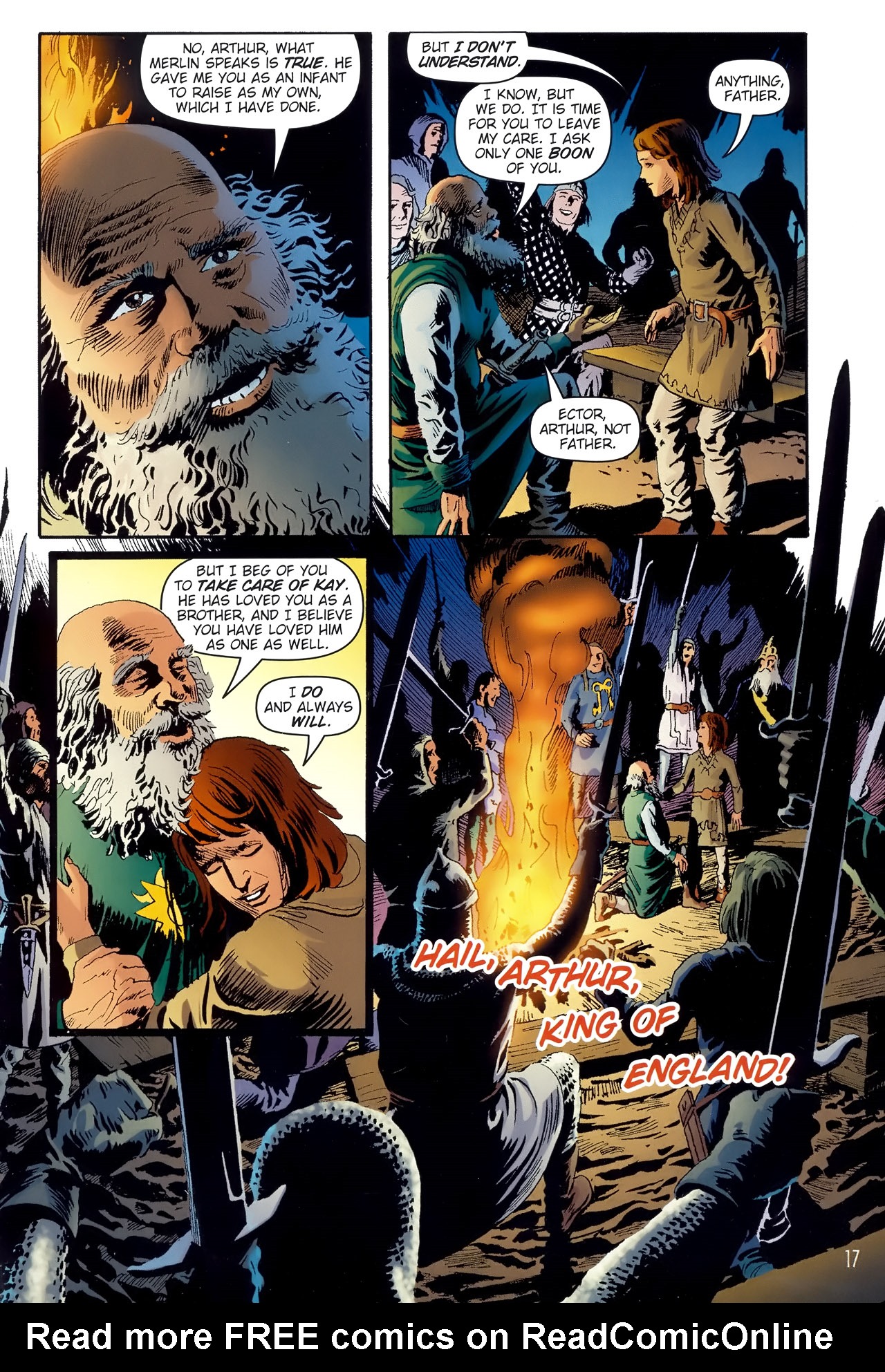 Read online King Arthur - Excalibur Unsheated comic -  Issue # Full - 17