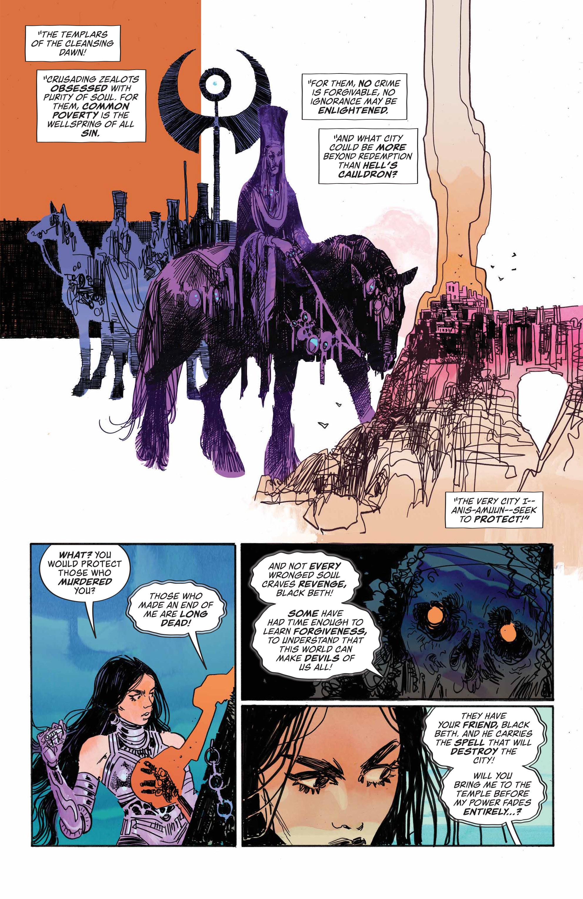 Read online Black Beth: Vengeance be thy name comic -  Issue # TPB - 68
