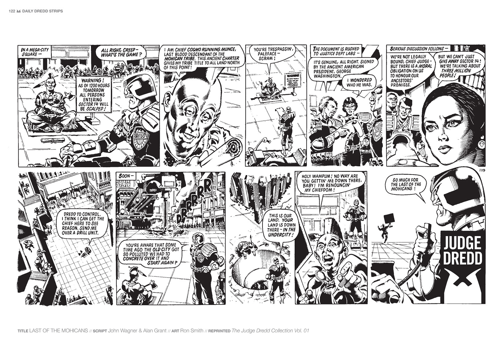 Read online Judge Dredd: The Daily Dredds comic -  Issue # TPB 1 - 125